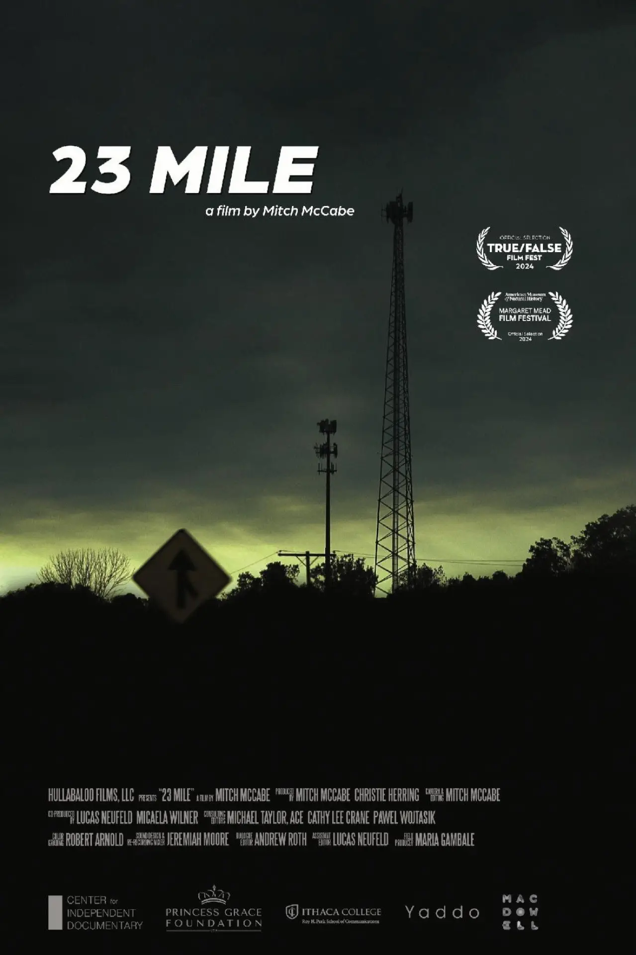 Plakat filmowy "23 Mile"