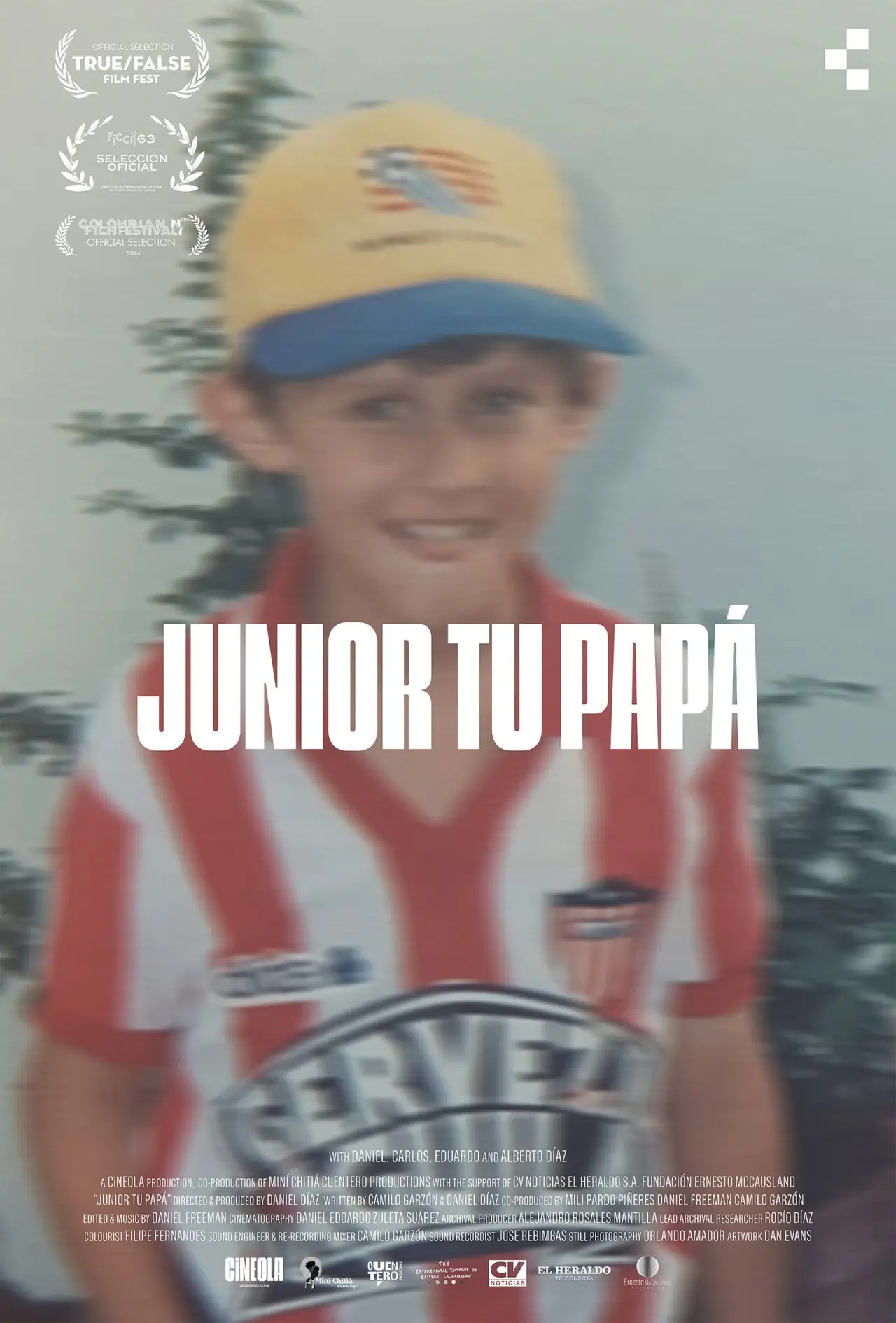 Plakat filmowy "Junior Tu Papá"