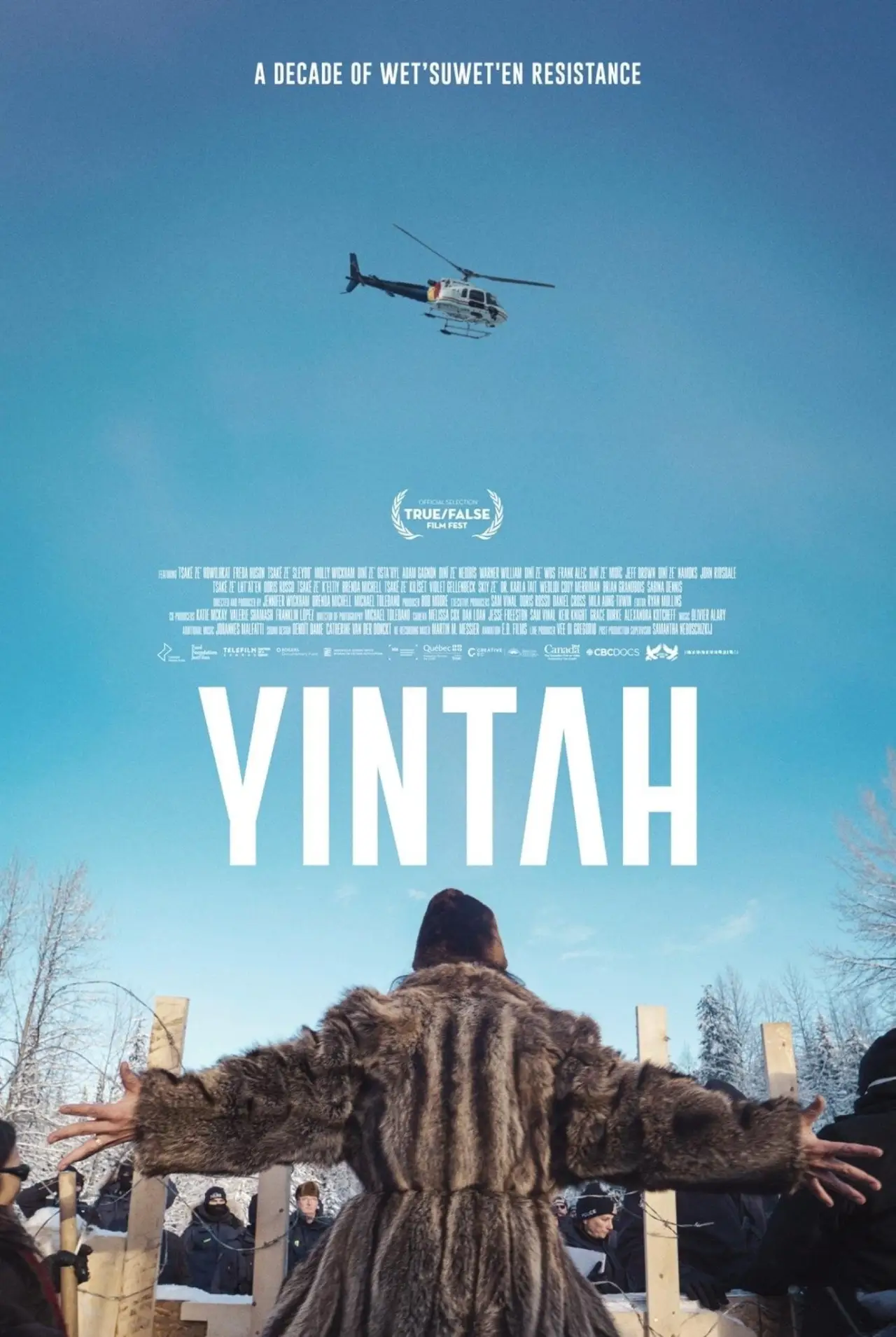 Plakat filmowy "Yintah"
