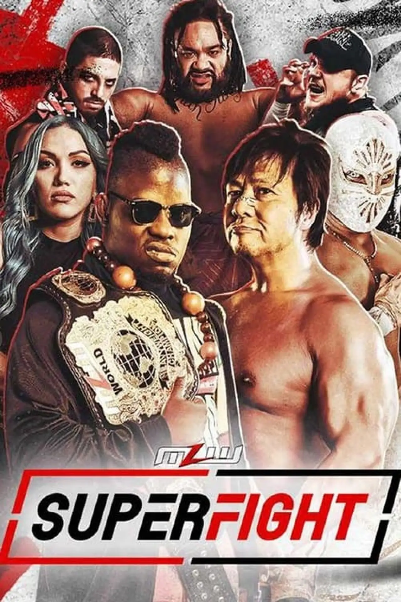 Plakat filmowy "MLW SuperFight 2024"