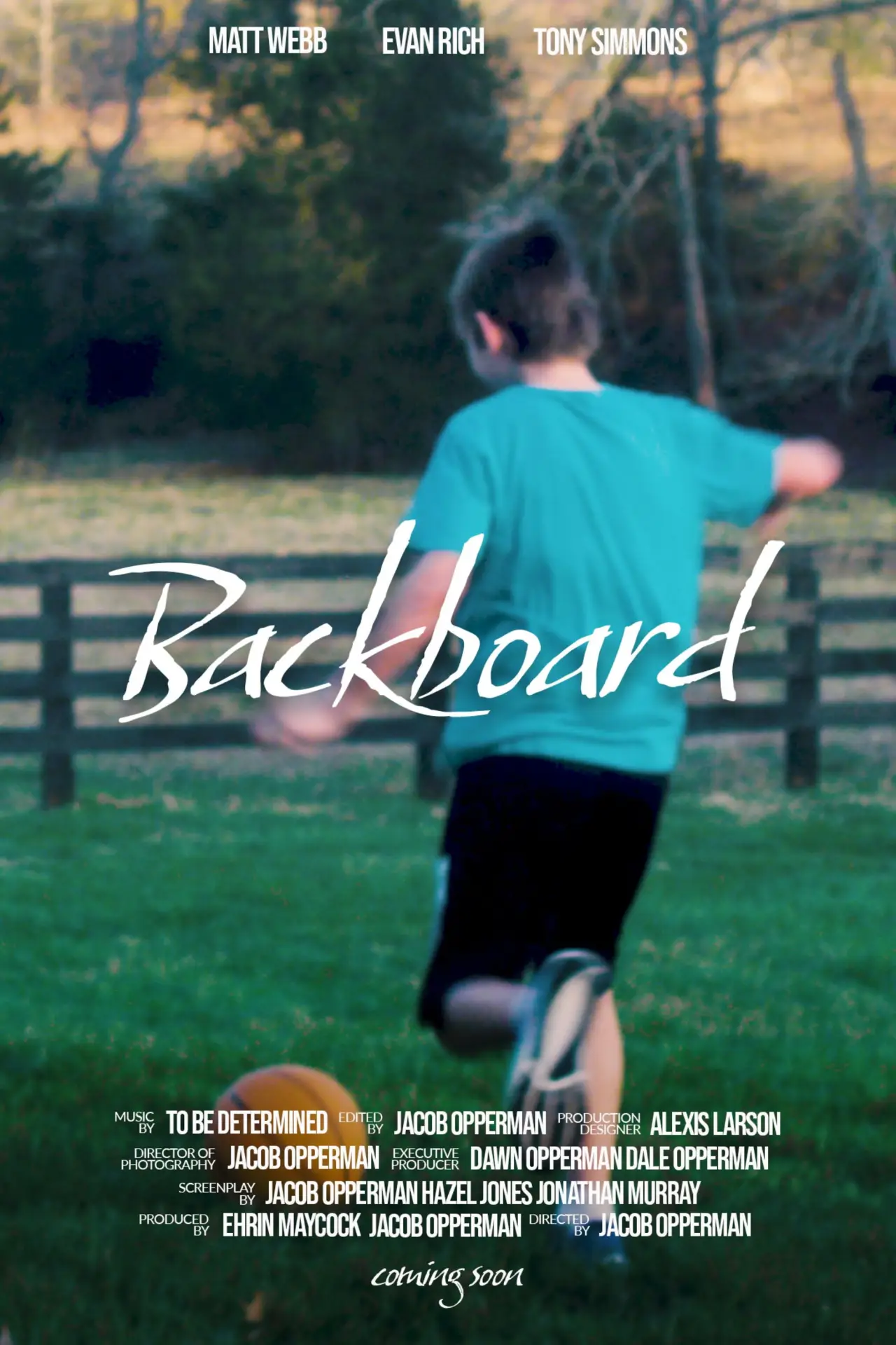 Plakat filmowy "Backboard"