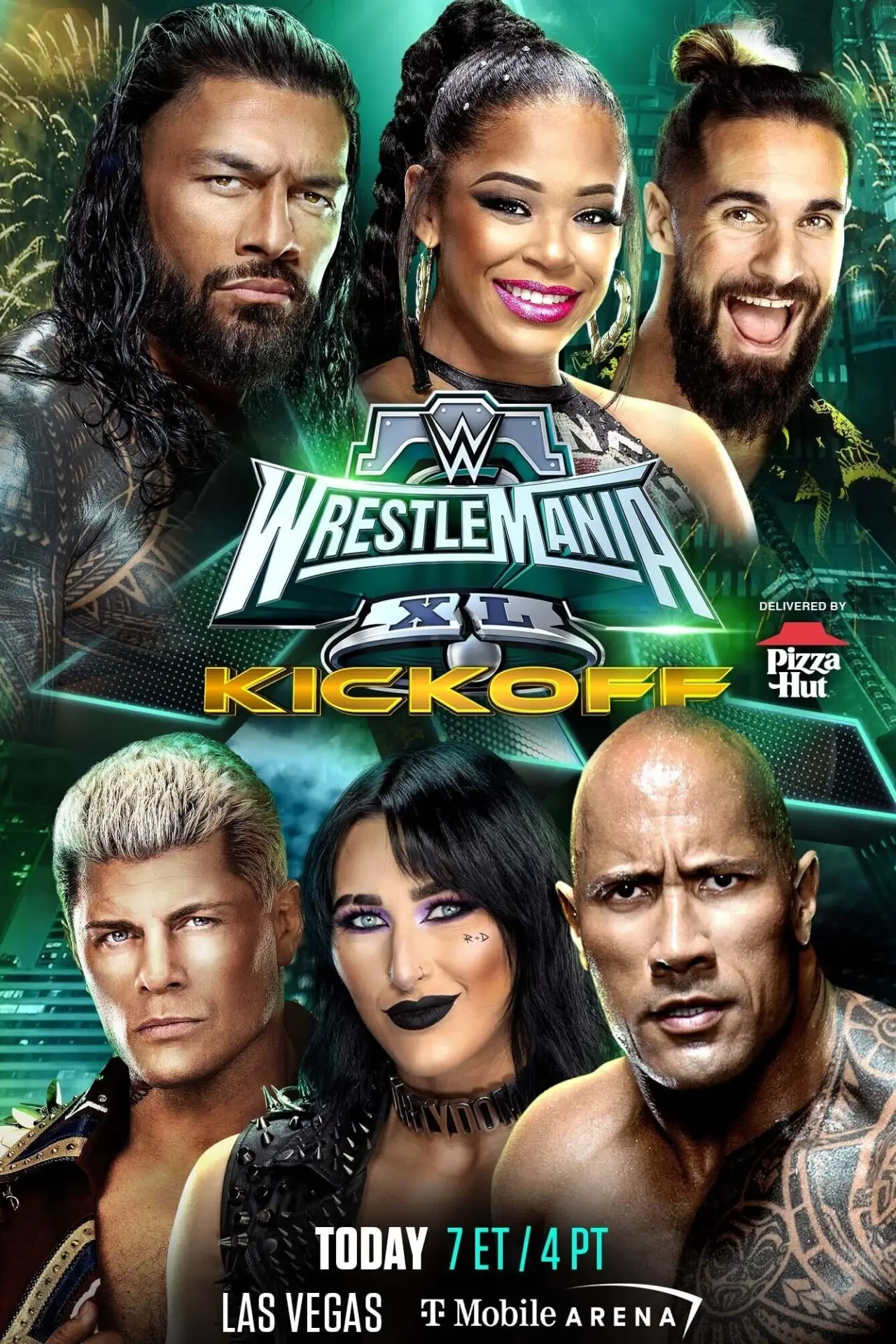 Plakat filmowy "WWE WrestleMania XL Kickoff Press Event"