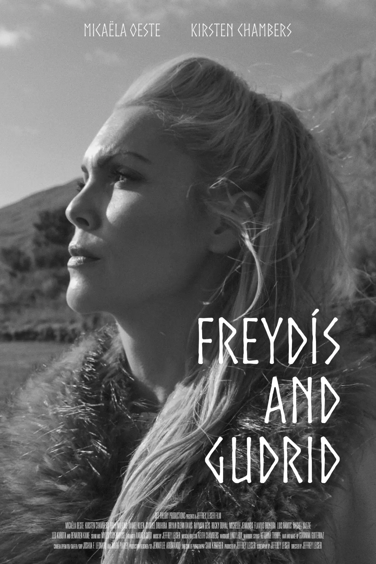 Plakat filmowy "Freydís and Gudrid"