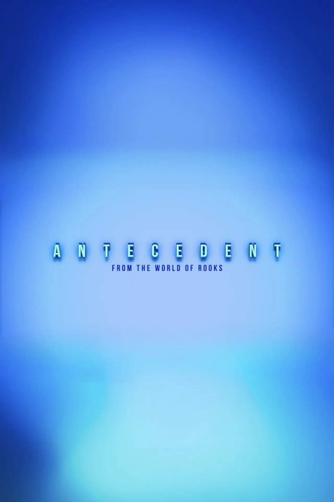 Plakat filmowy "Antecedent"
