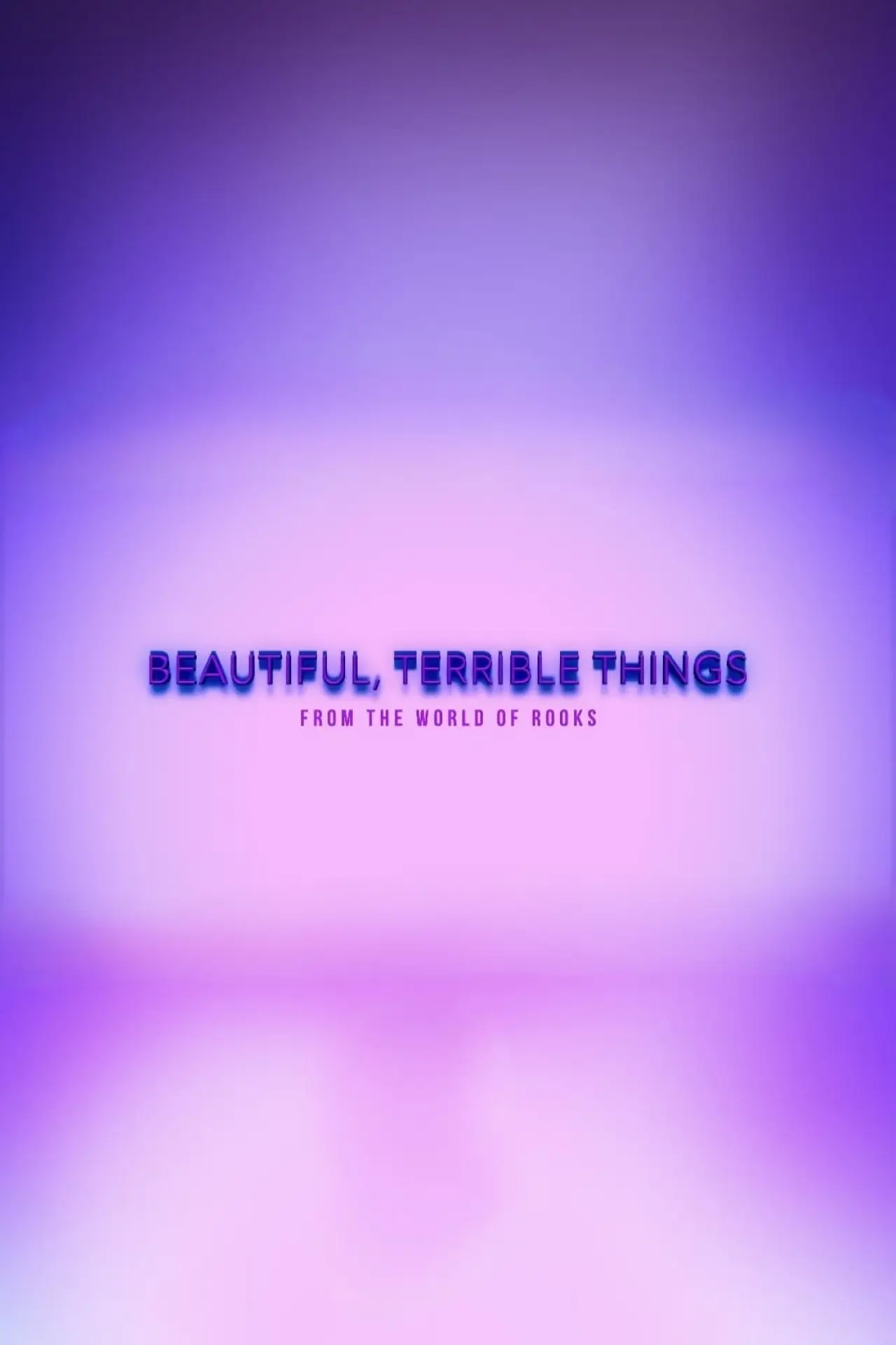 Plakat filmowy "Beautiful, Terrible Things"