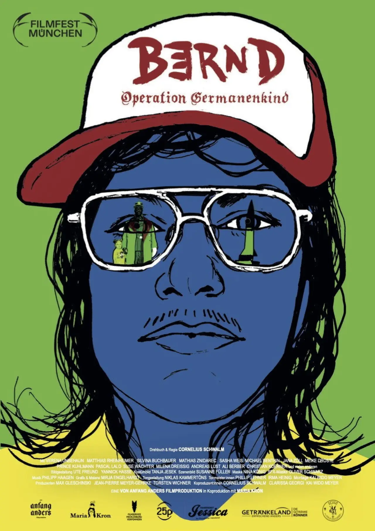 Plakat filmowy "Bernd - Operation Germanenkind"