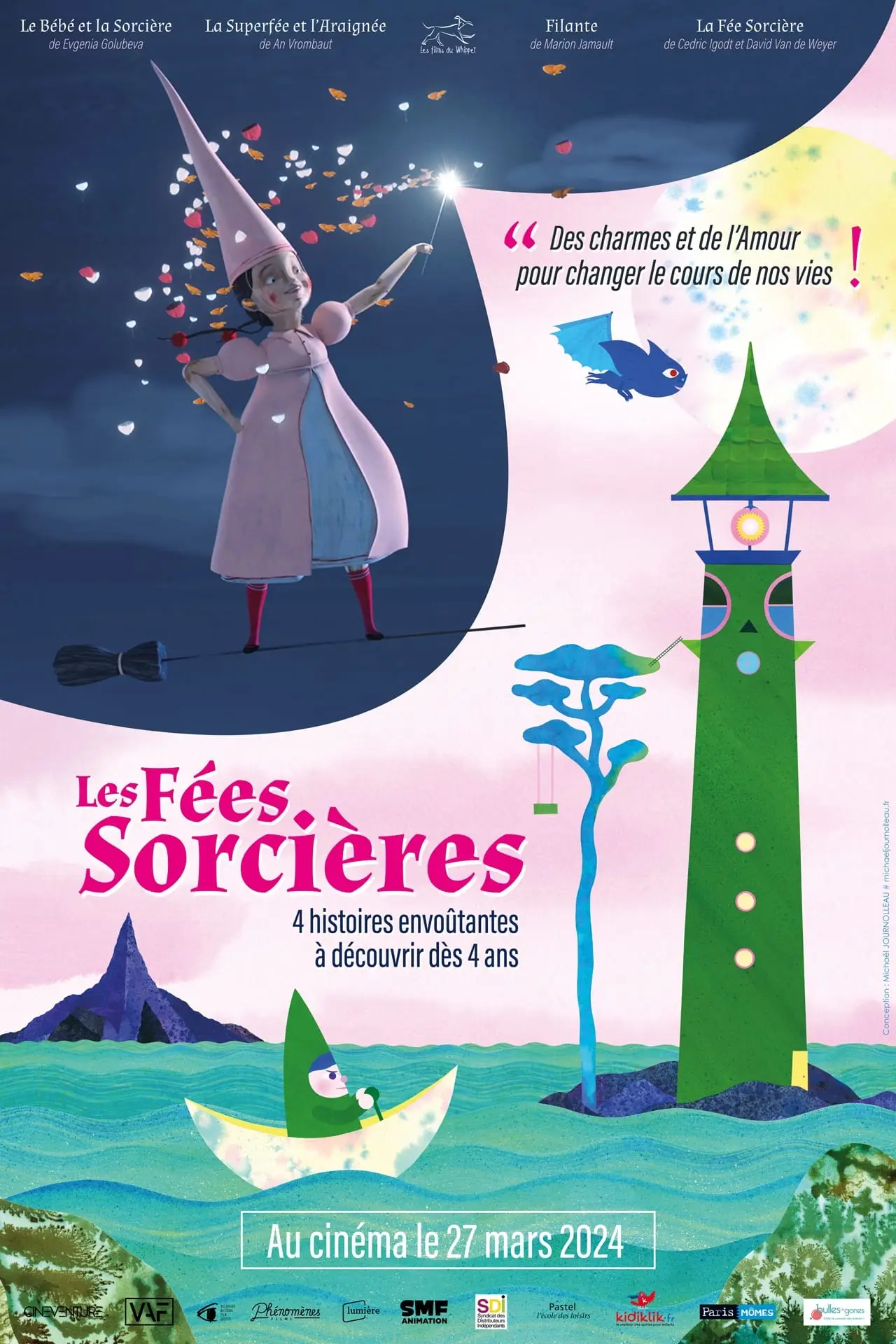 Plakat filmowy "Les Fées Sorcières"