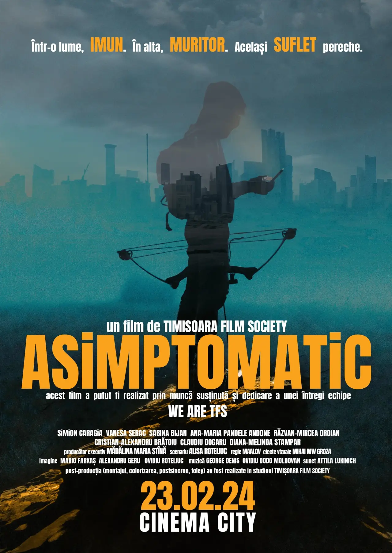Plakat filmowy "Asymptomatic"