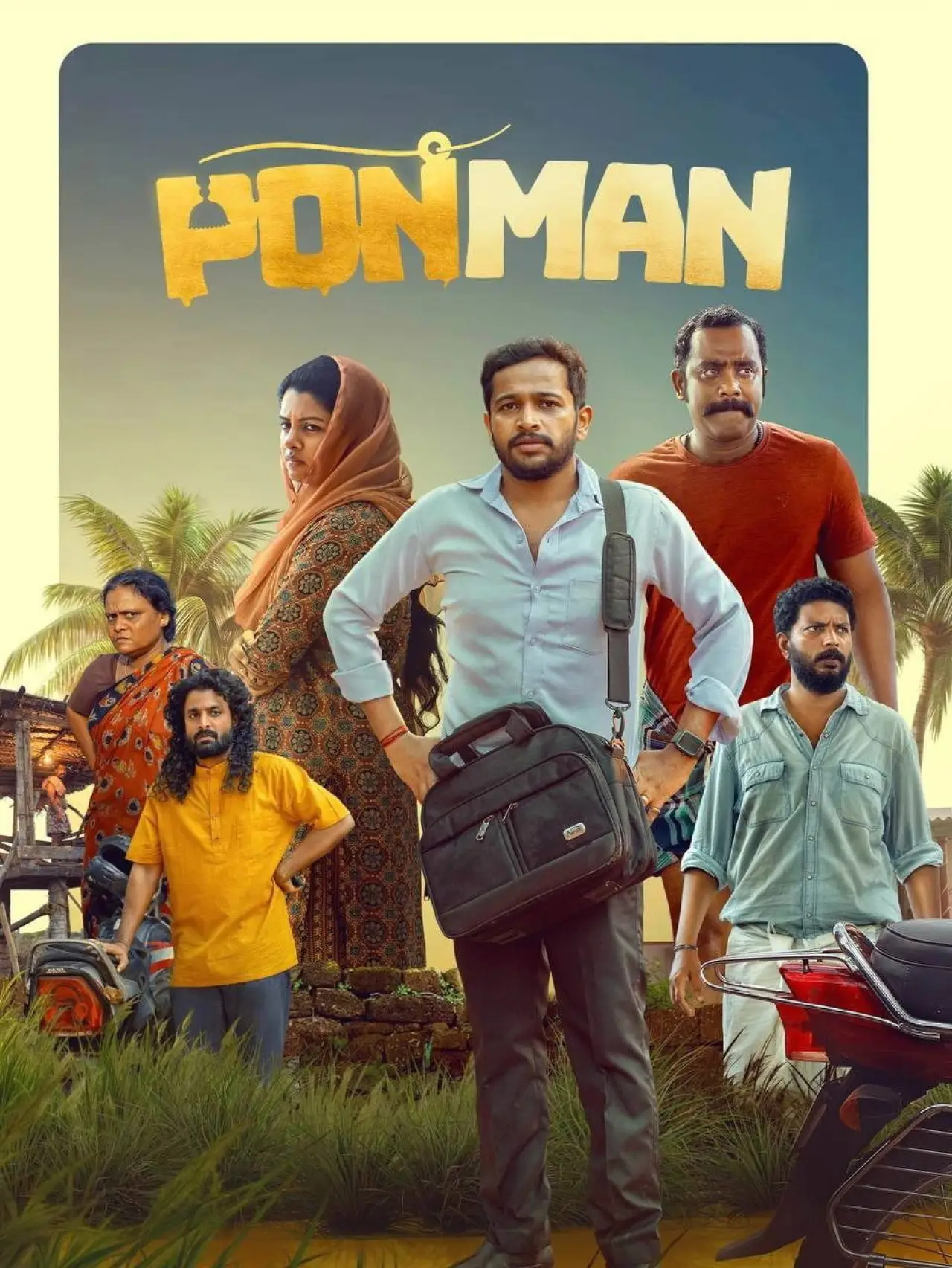 Plakat filmowy "പൊൻMAN"