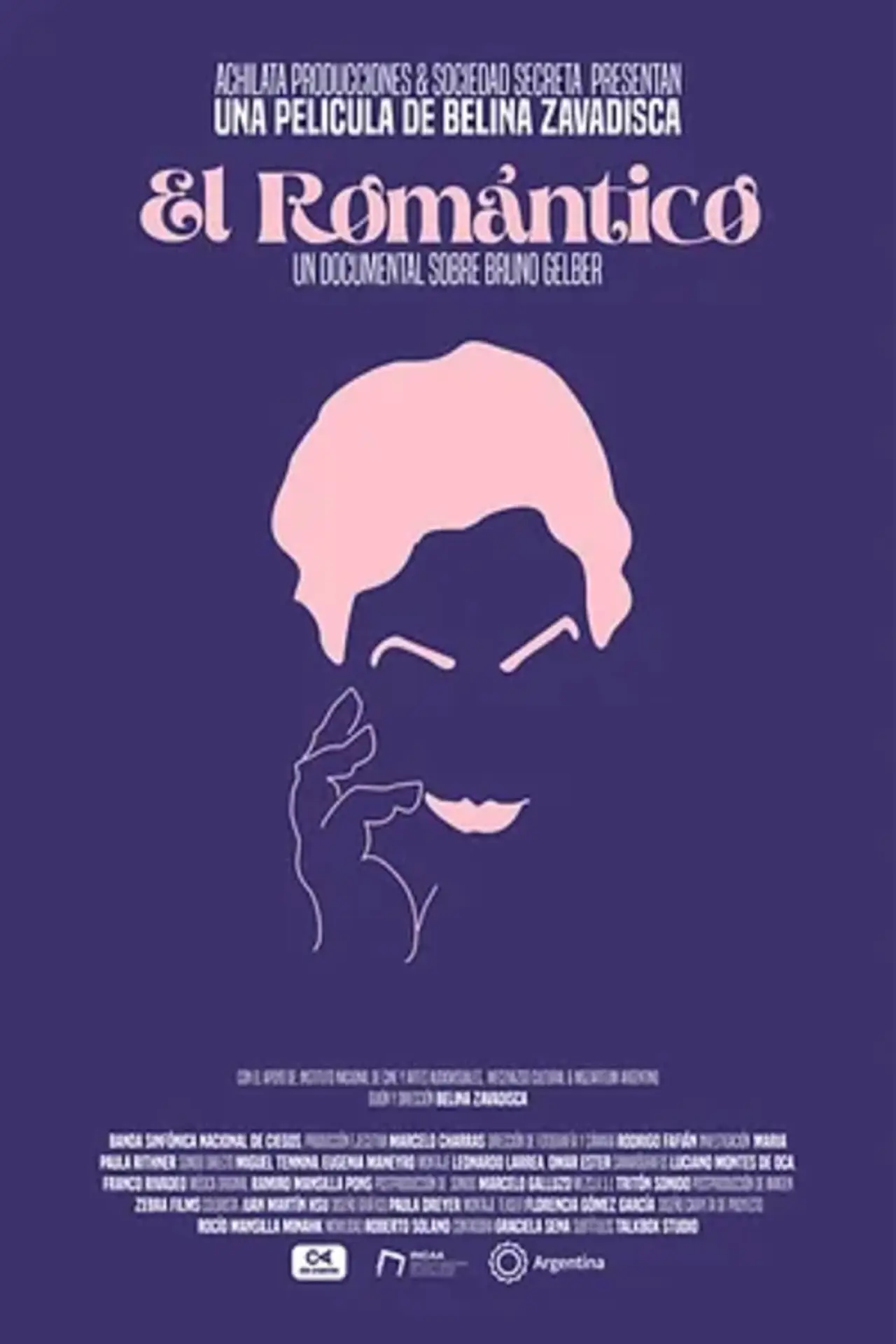 Plakat filmowy "El romántico"