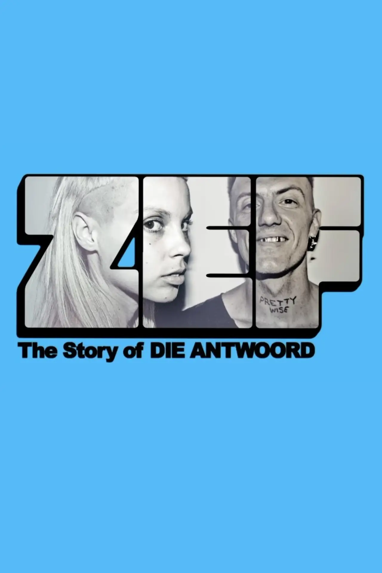 Plakat filmowy "ZEF - The Story of Die Antwoord"