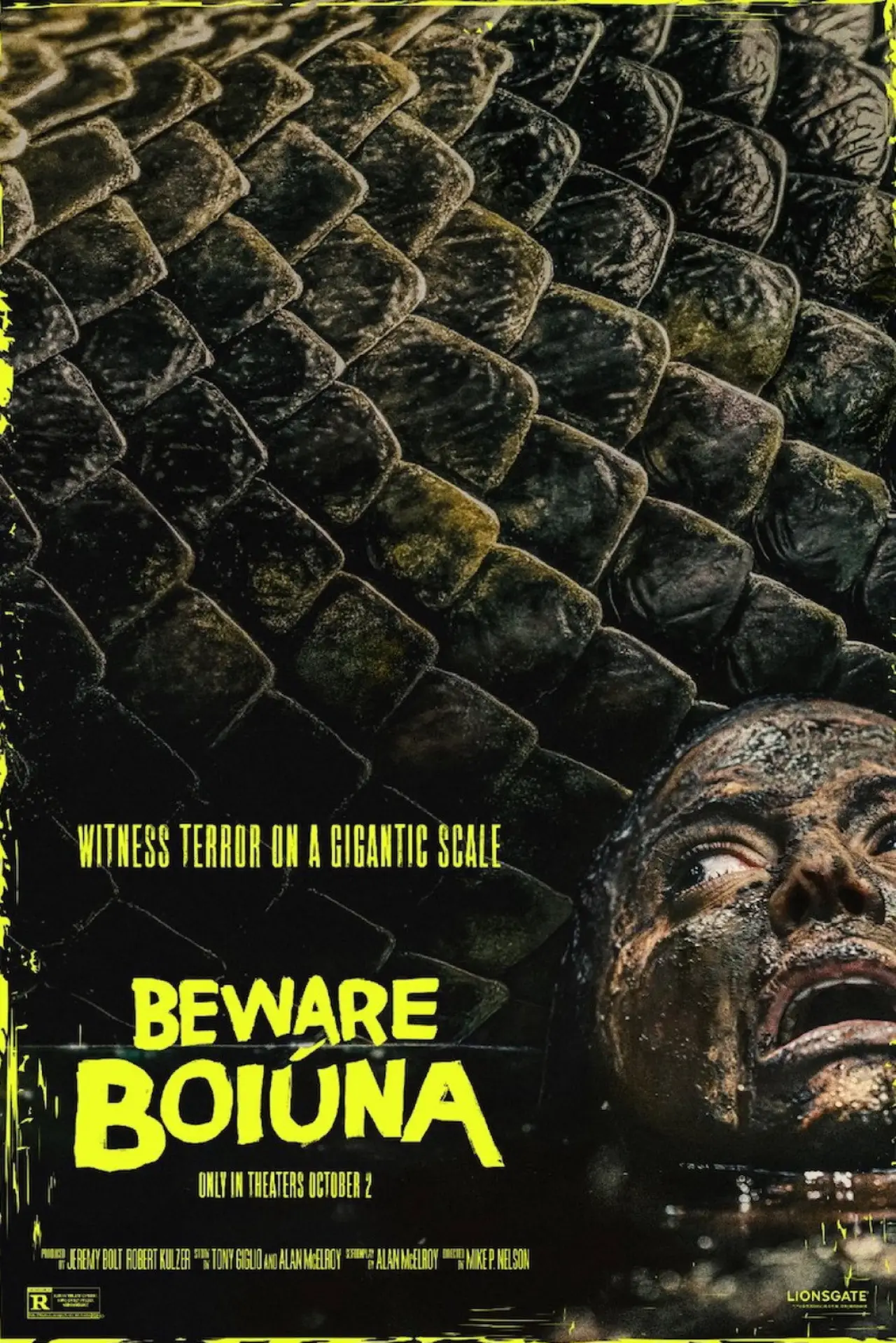 Plakat filmowy "Beware Boiúna"