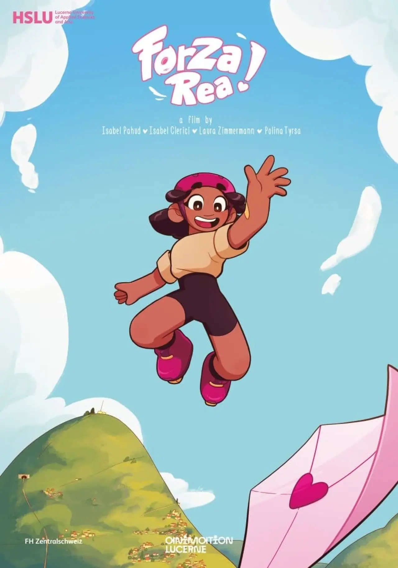 Plakat filmowy "Forza, Rea!"