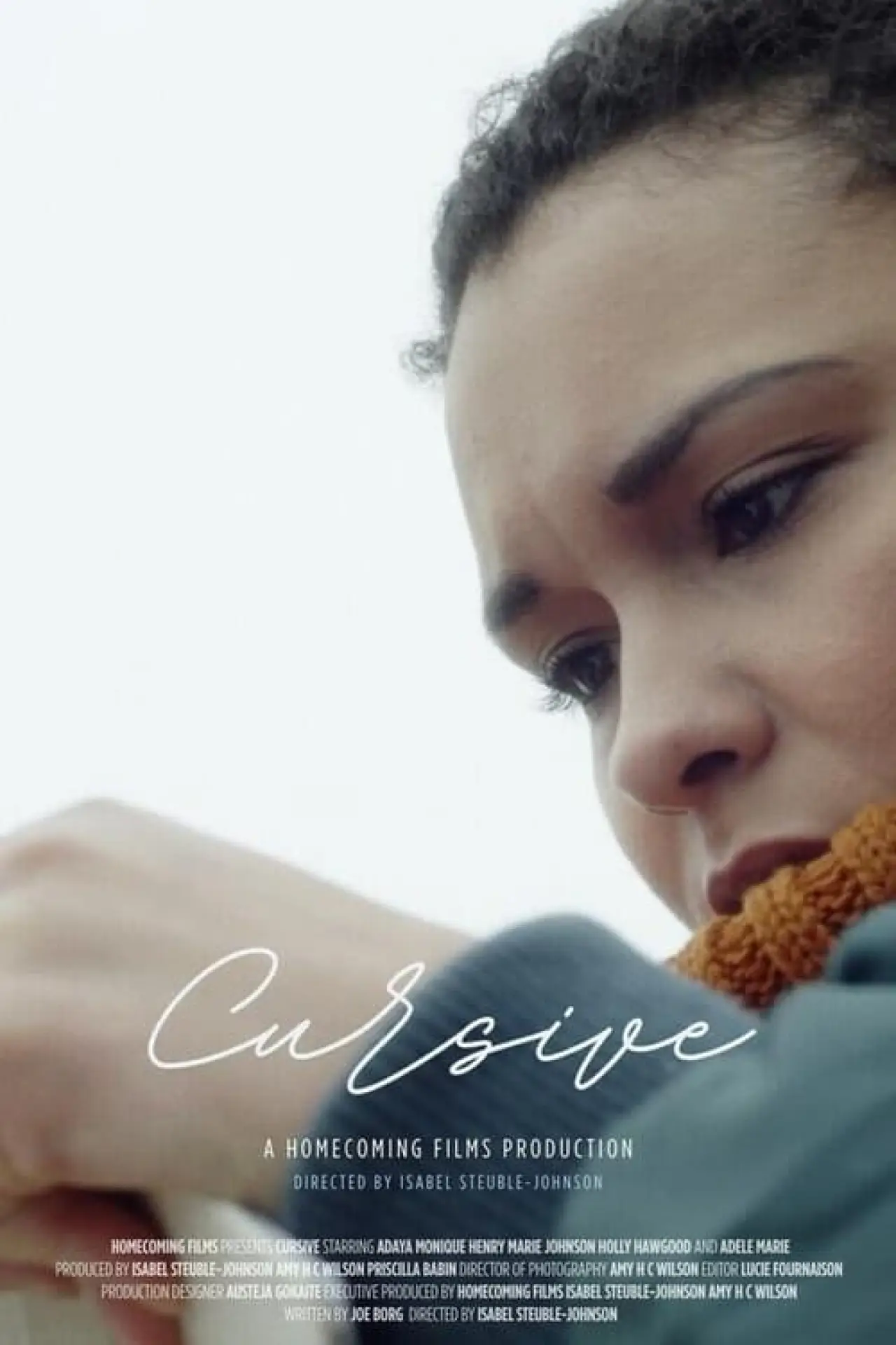 Plakat filmowy "Cursive"