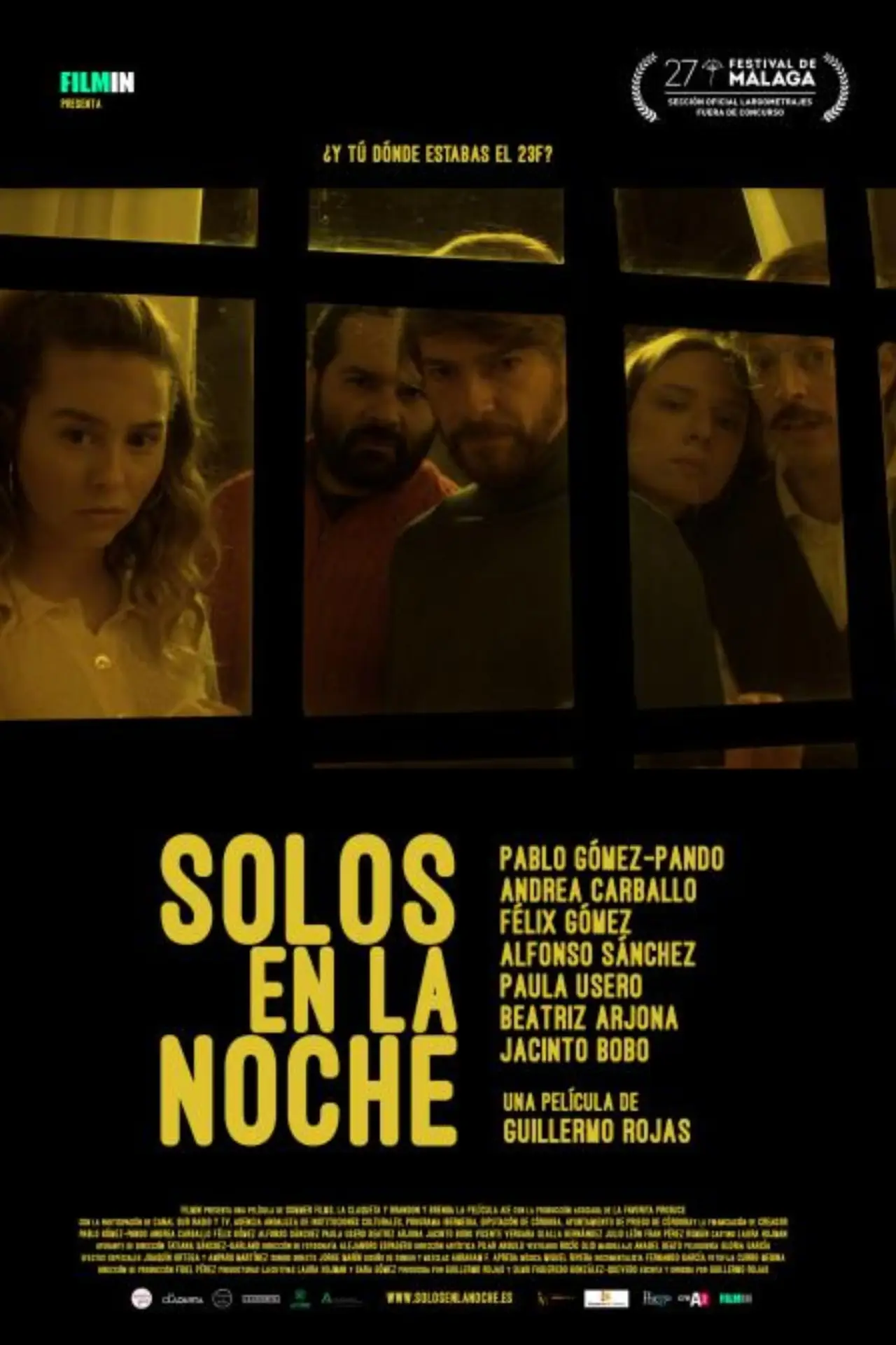 Plakat filmowy "Solos en la noche"
