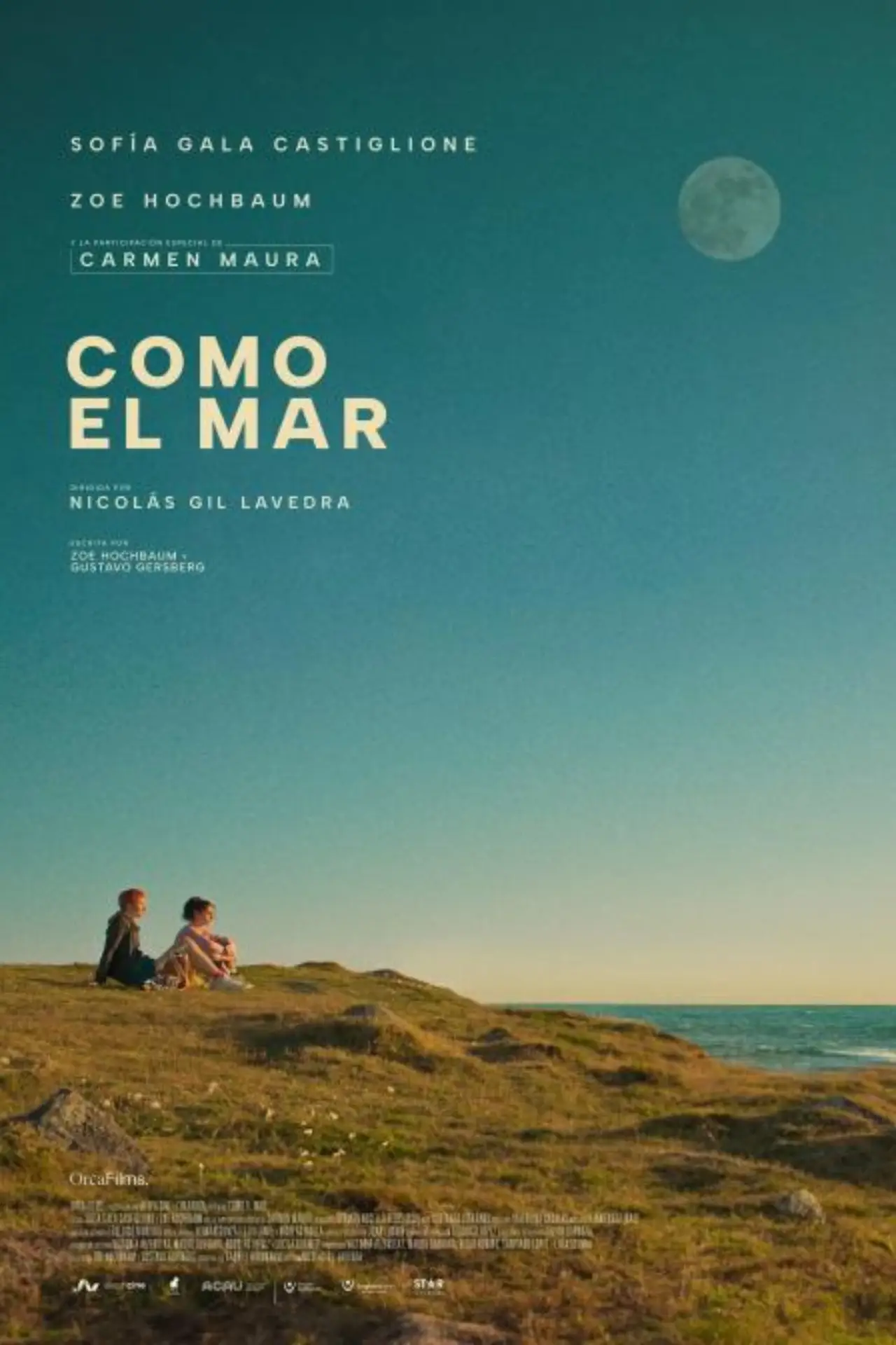 Plakat filmowy "Como el mar"