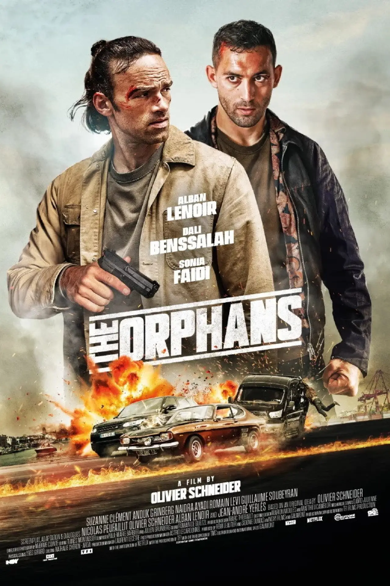 Plakat filmowy "Les orphelins"