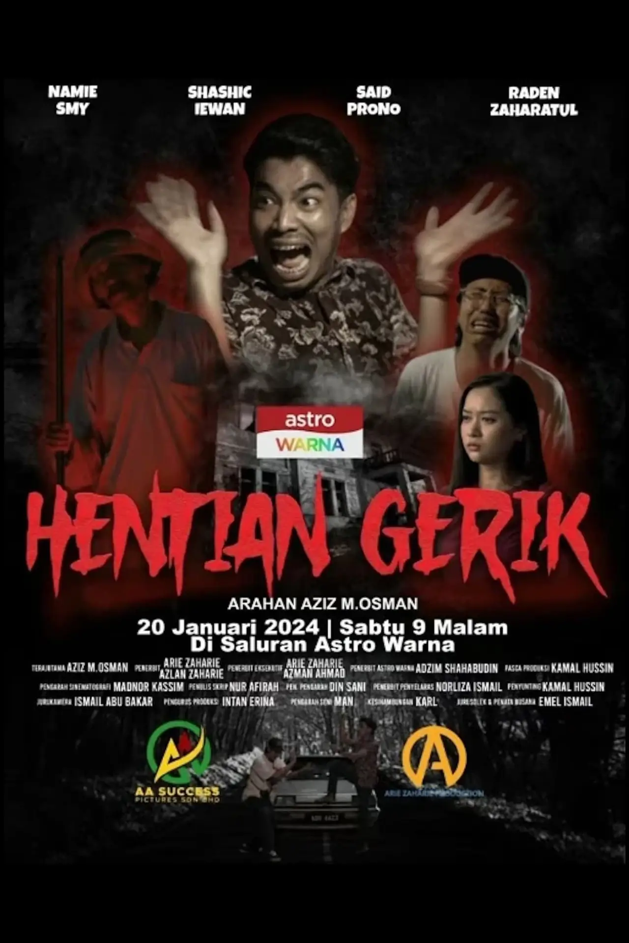 Plakat filmowy "Hentian Gerik"