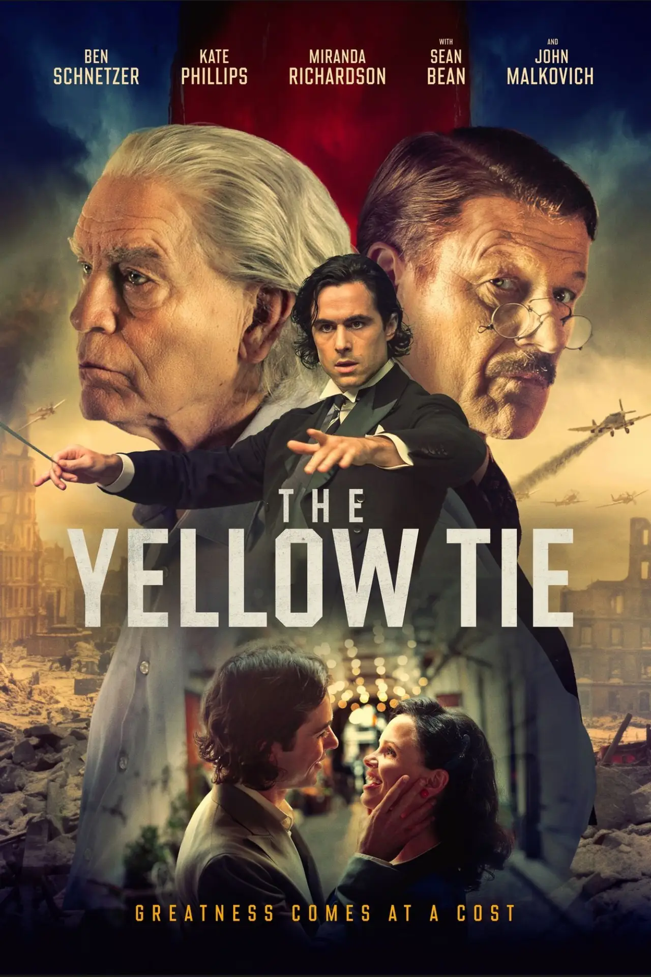 Plakat filmowy "Cravata galbenă"