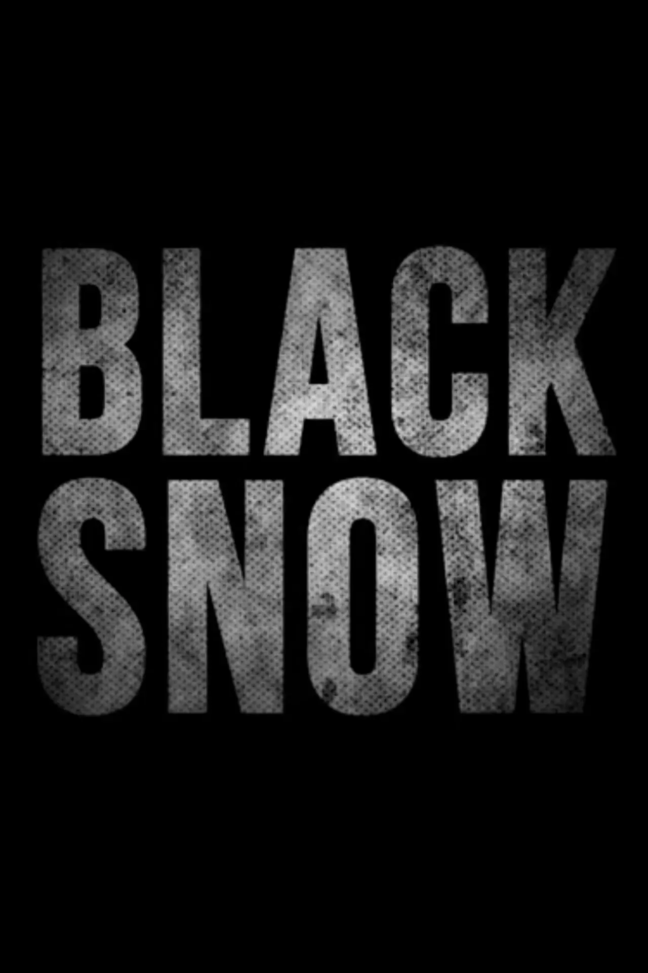 Plakat filmowy "Black Snow"