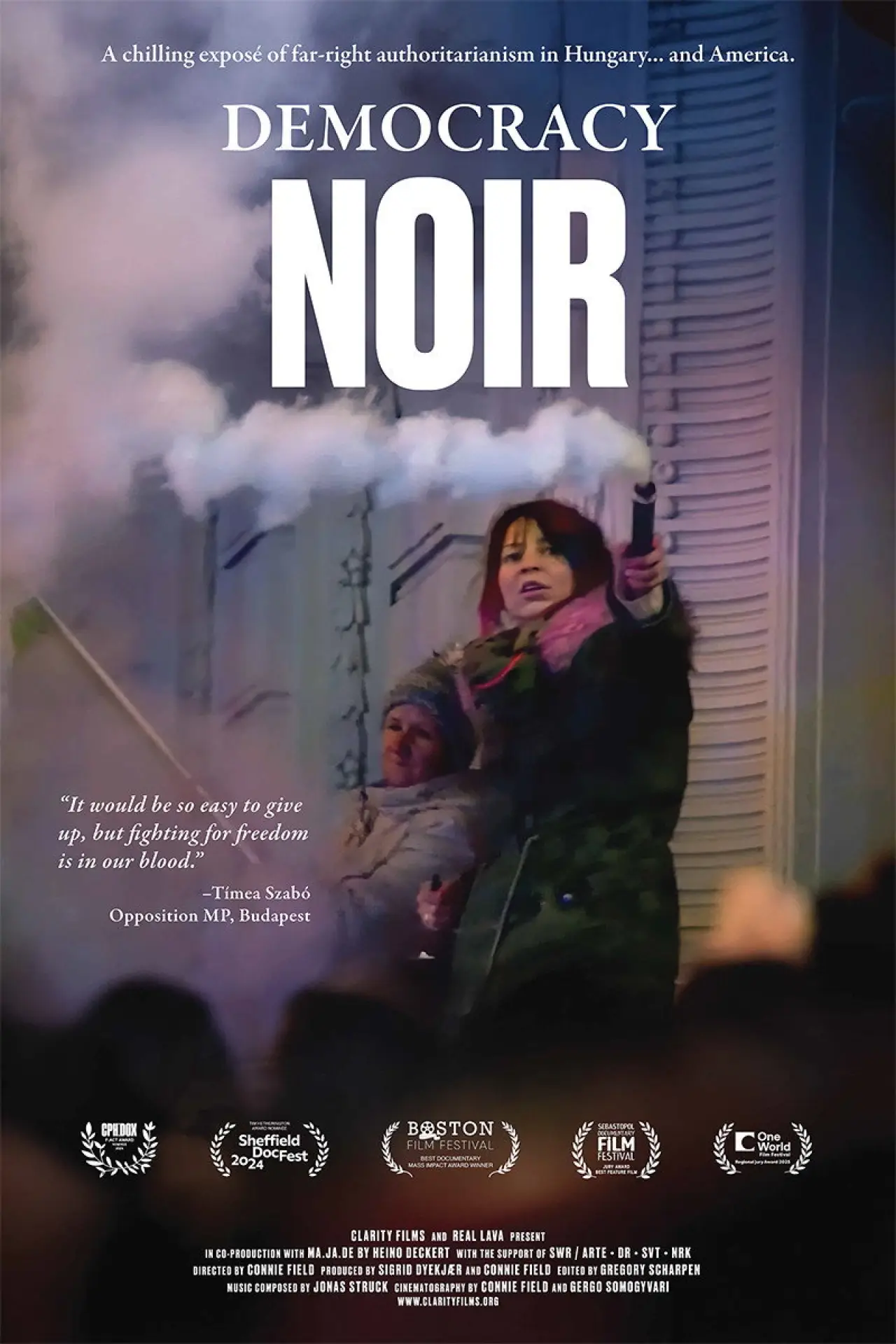 Plakat filmowy "Democracy Noir"