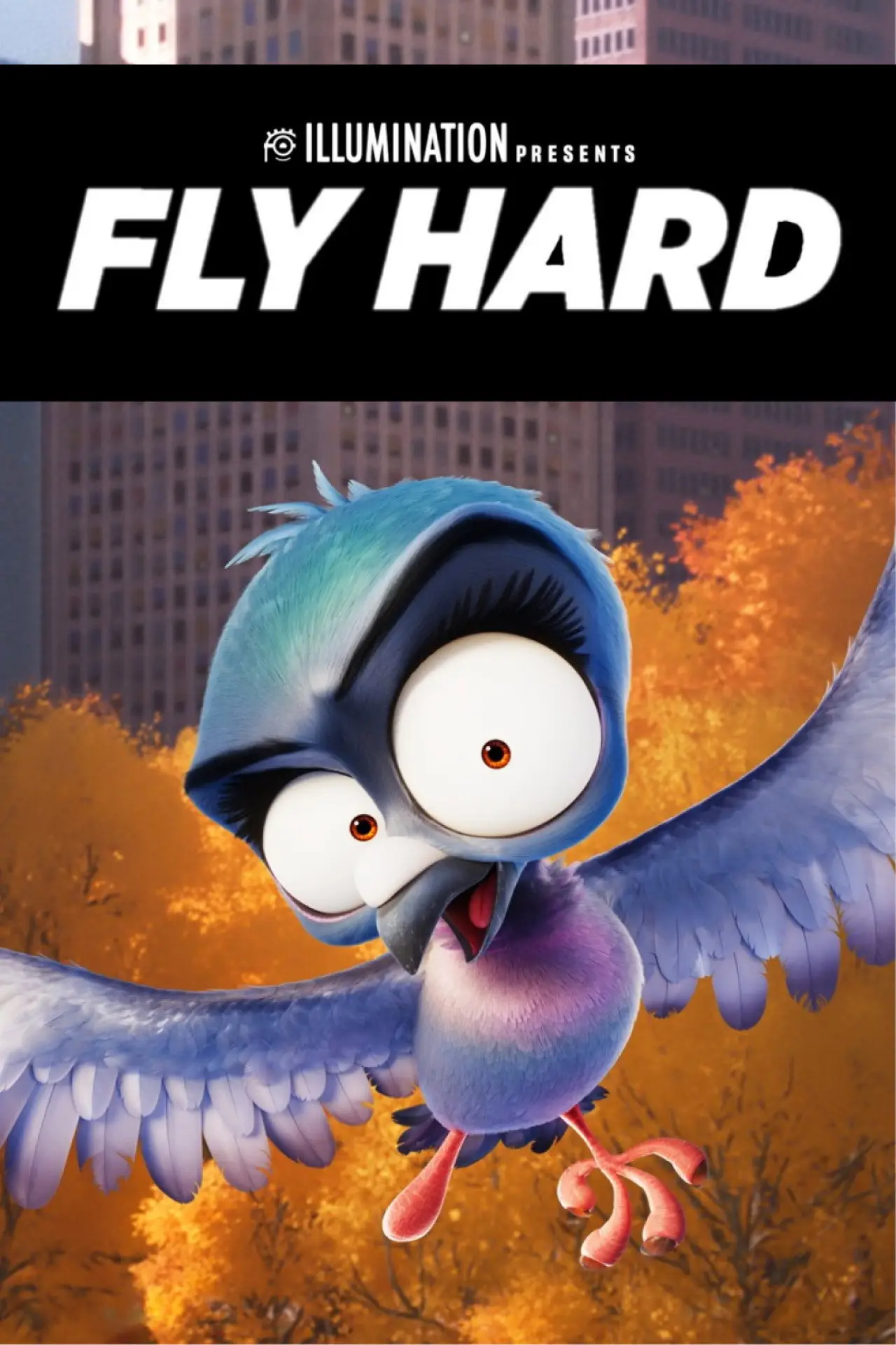 Plakat filmowy "Fly Hard"
