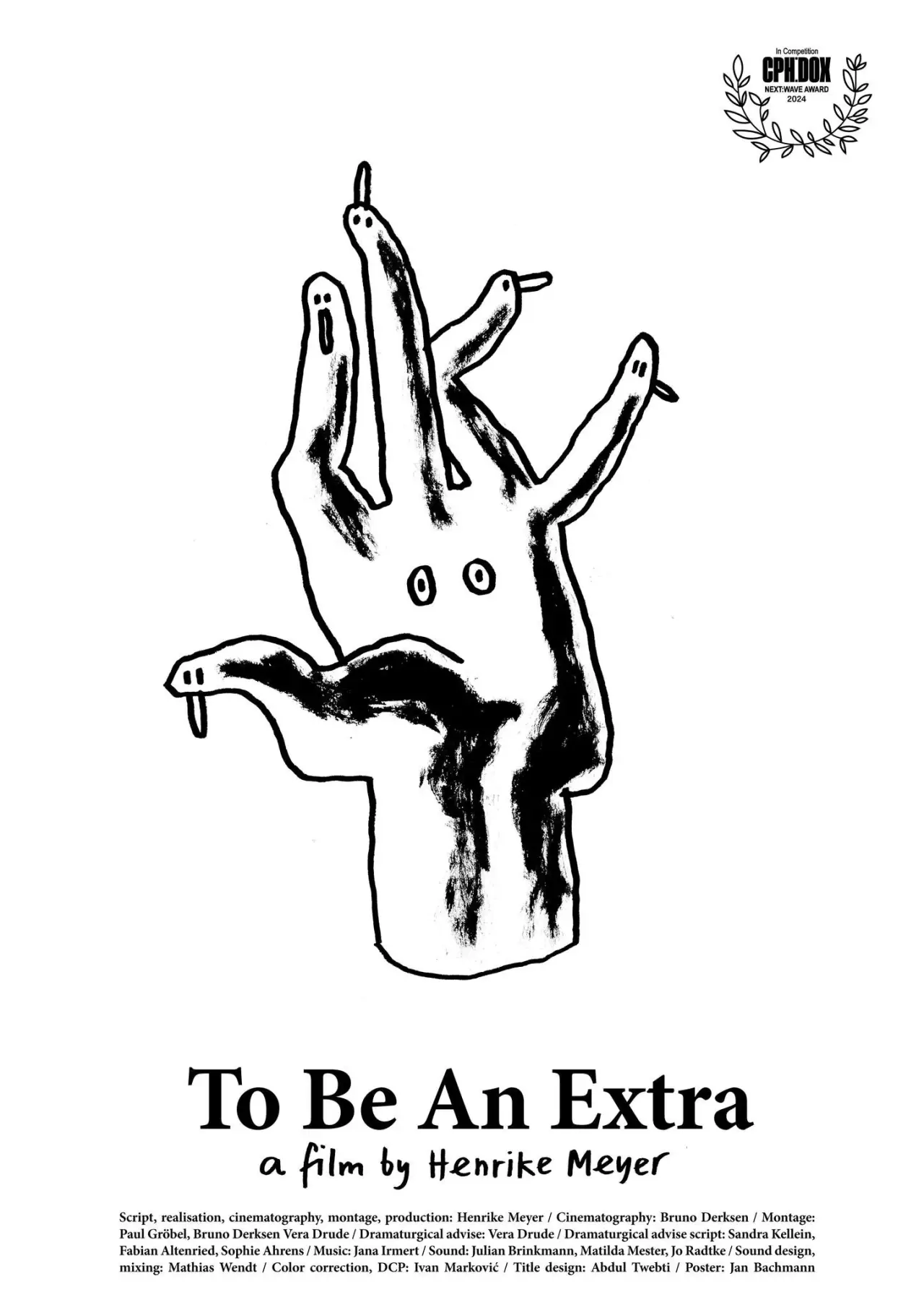 Plakat filmowy "To Be an Extra"