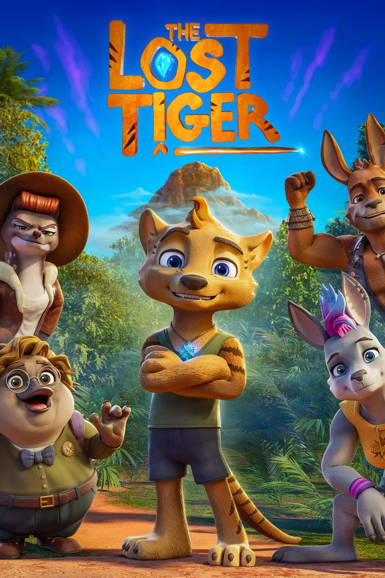 Plakat filmowy "The Lost Tiger"