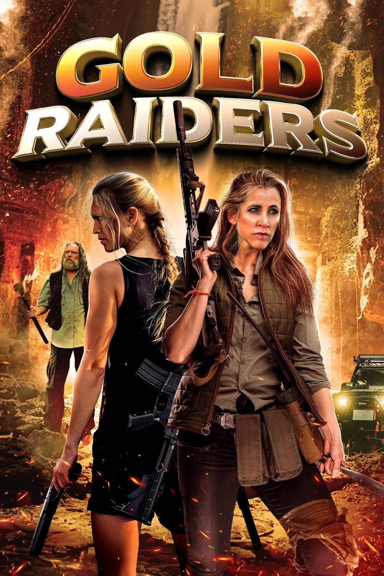 Plakat filmowy "Gold Raiders"