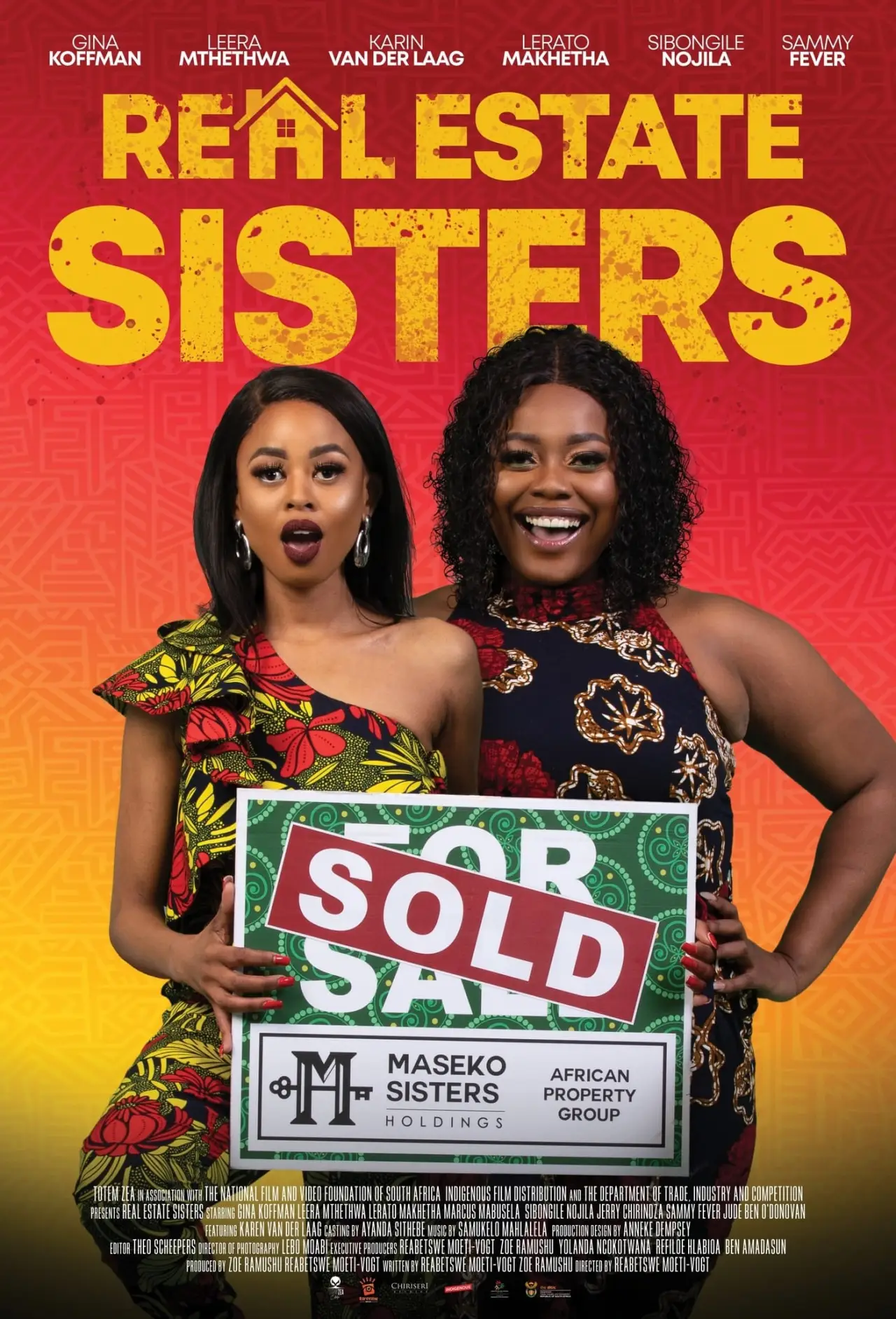Plakat filmowy "Real Estate Sisters"