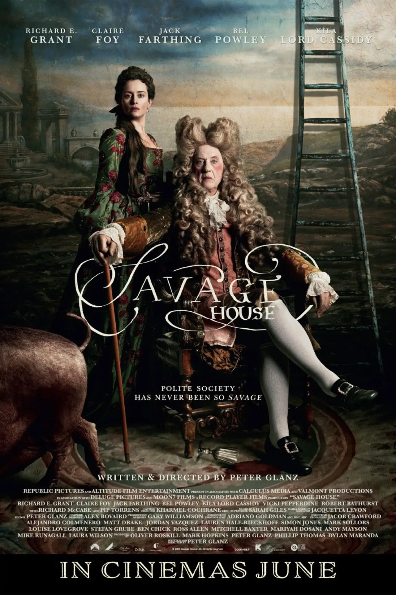 Plakat filmowy "Savage House"