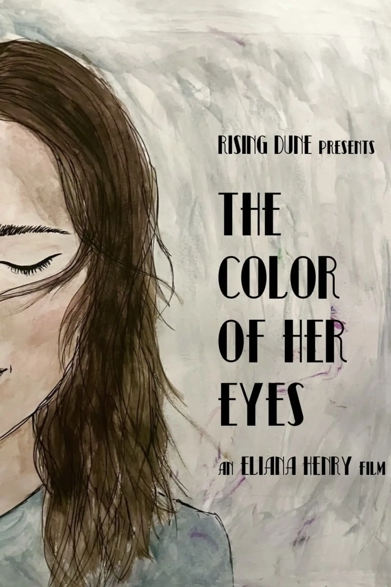 Plakat filmowy "The Color of Her Eyes"