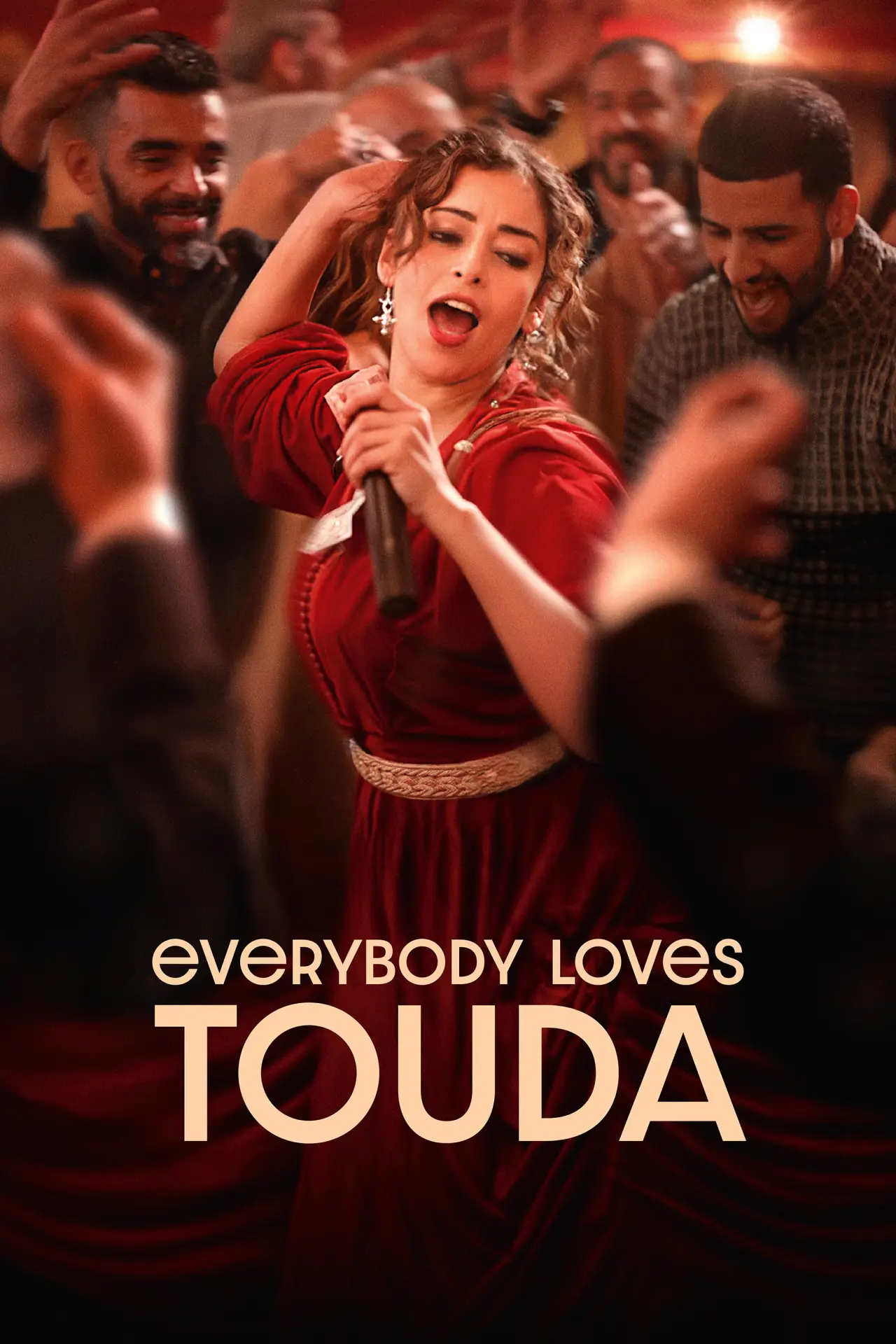 Plakat filmowy "Wszyscy kochają Toudę"