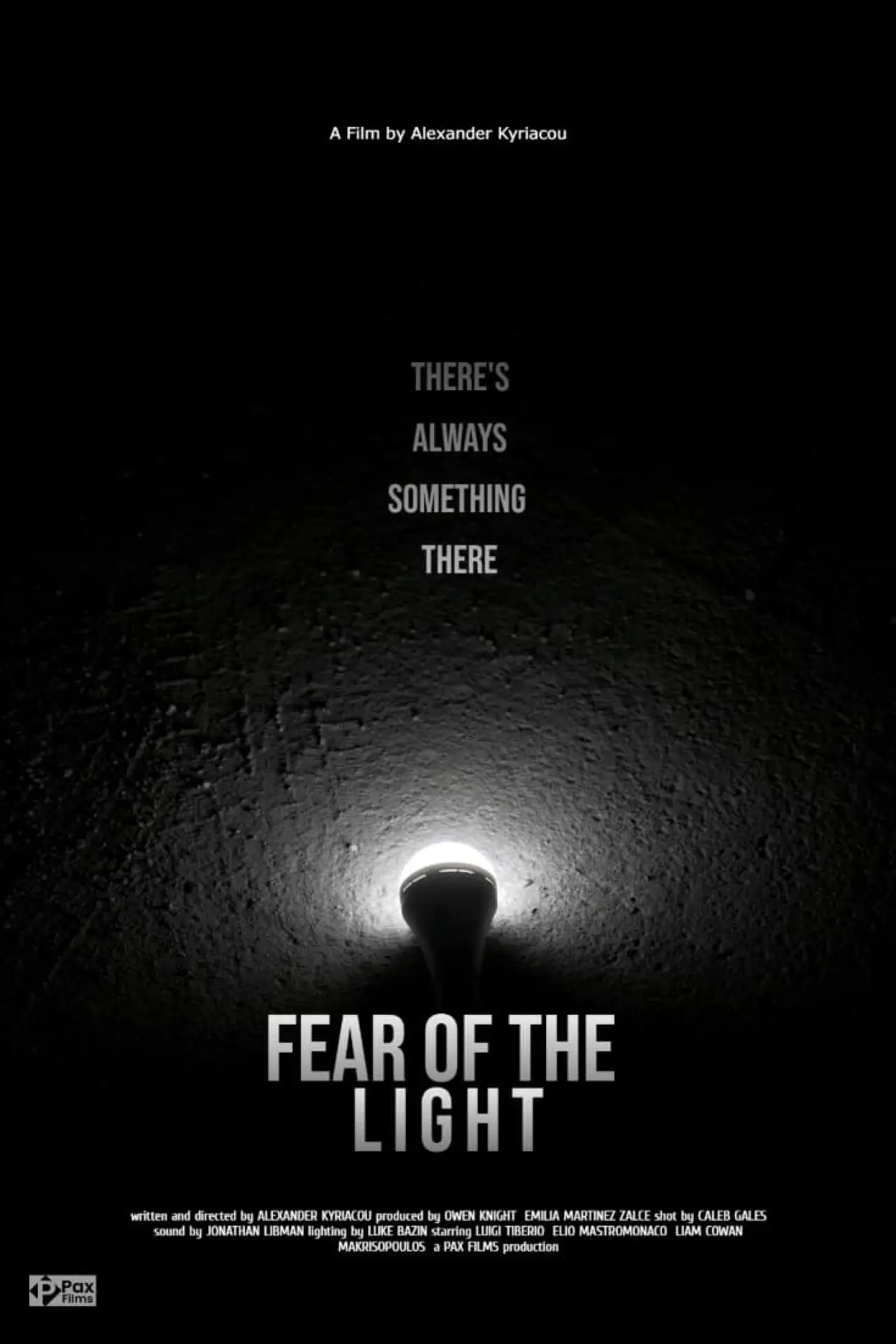 Plakat filmowy "Fear of the Light"