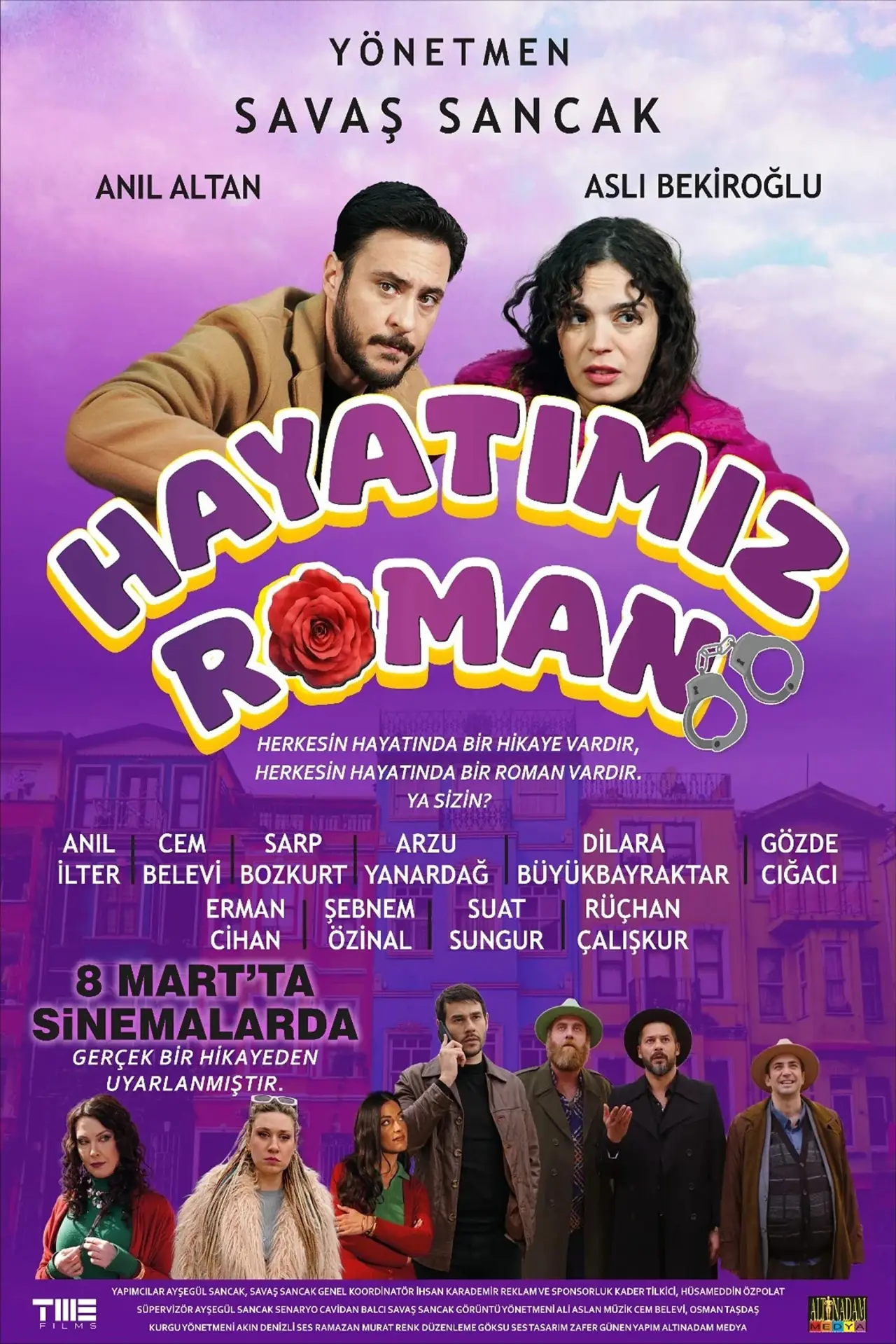Plakat filmowy "Hayatımız Roman"