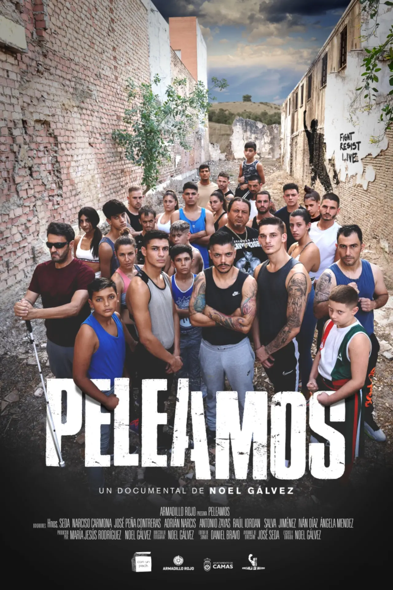 Plakat filmowy "Peleamos"
