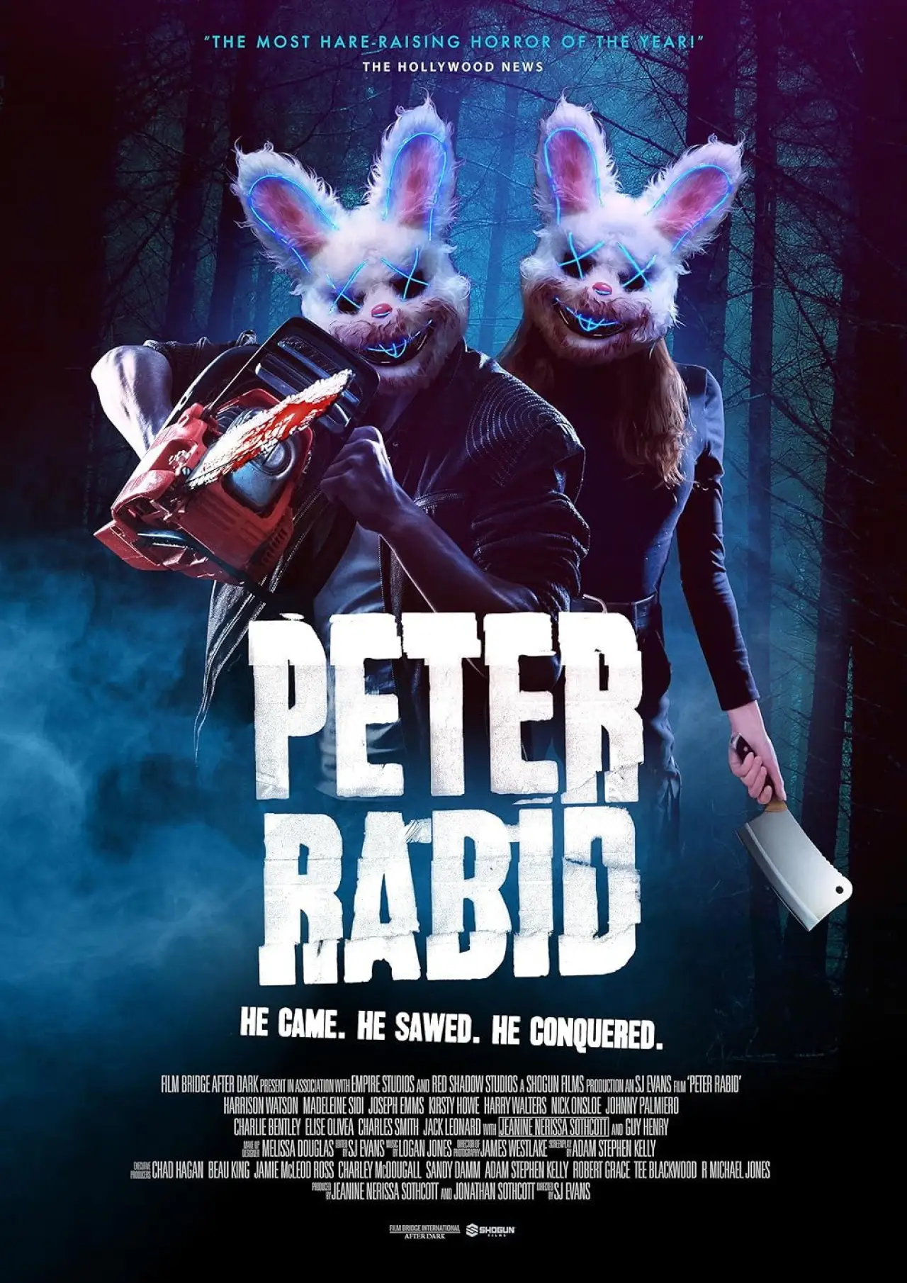 Plakat filmowy "Peter Rabid"