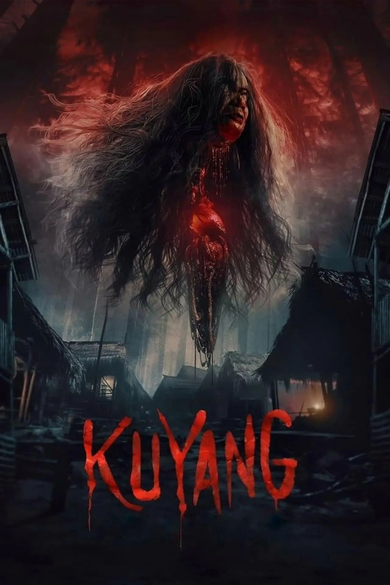 Plakat filmowy "Kuyang: Sekutu Iblis Yang Selalu Mengintai"