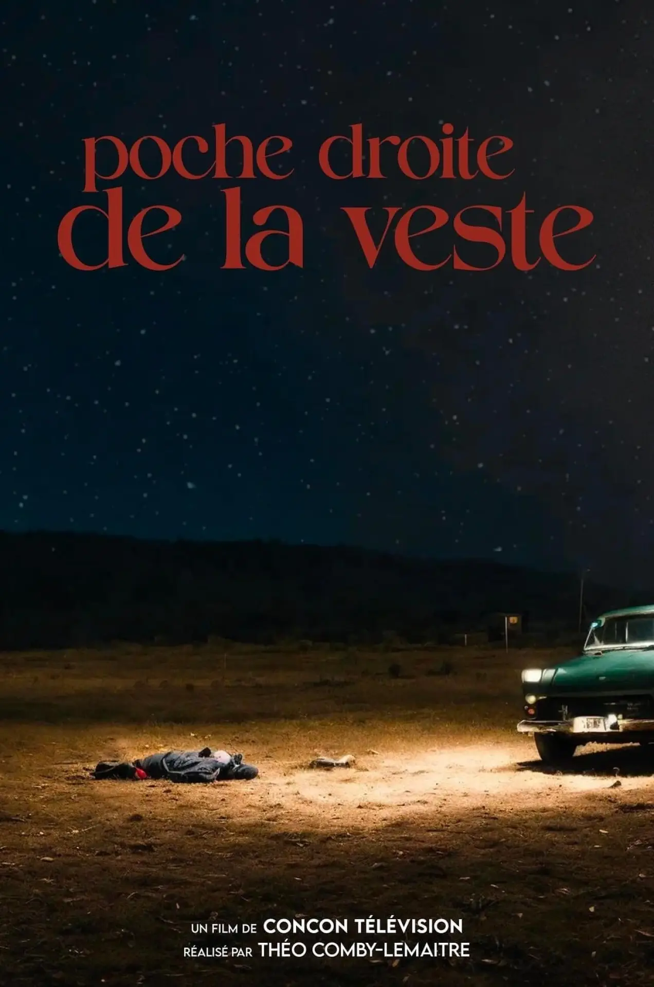 Plakat filmowy "Poche droite de la veste"