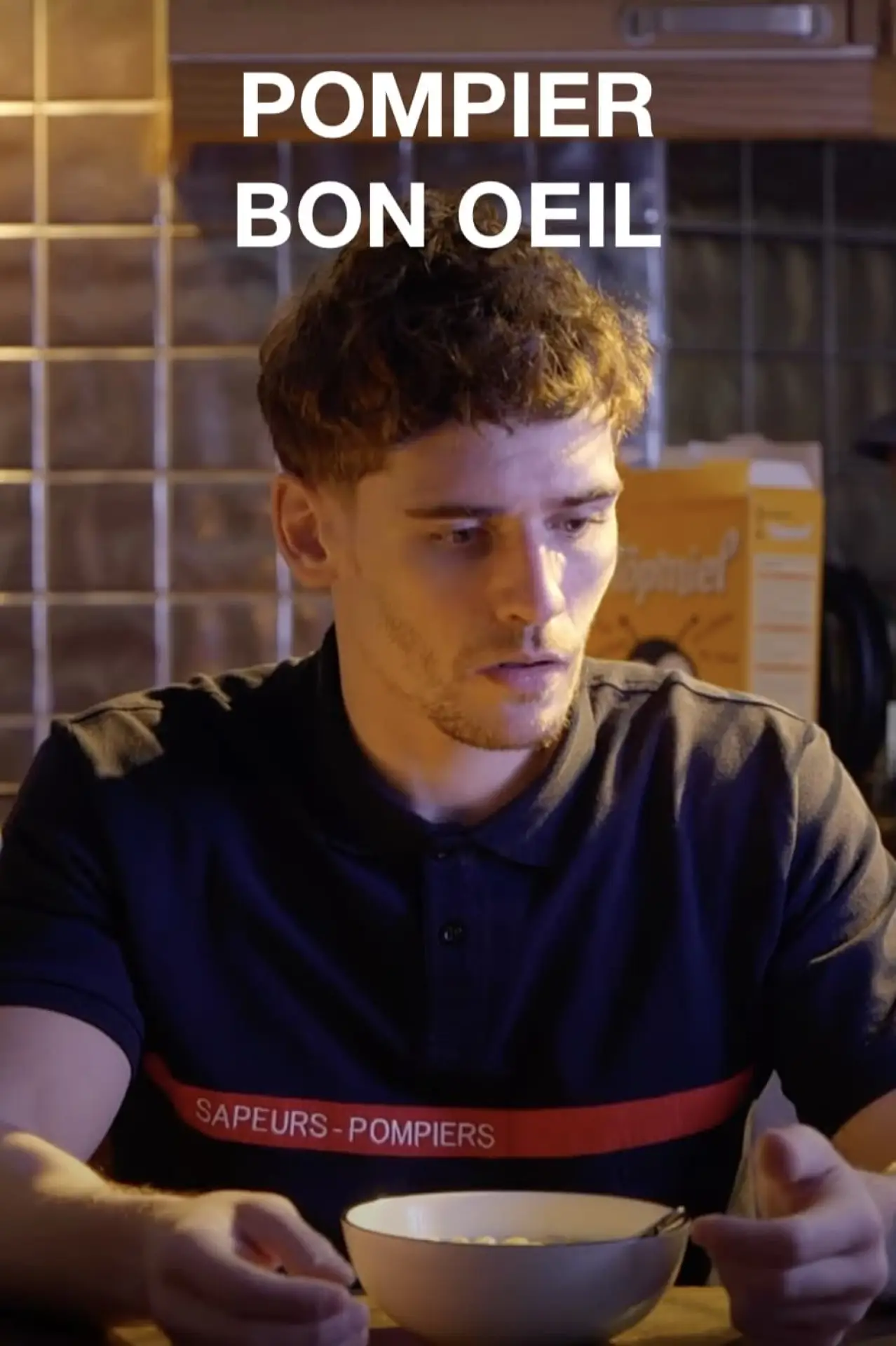 Plakat filmowy "Pompier, bon œil"