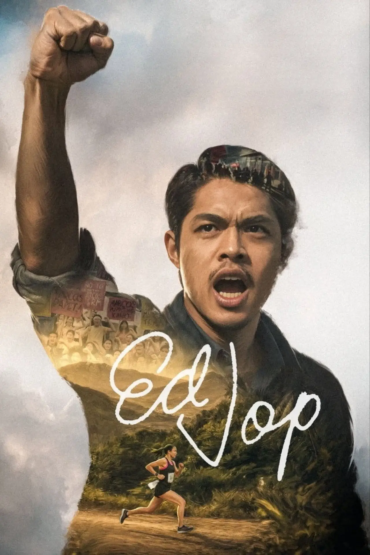Plakat filmowy "Edjop"