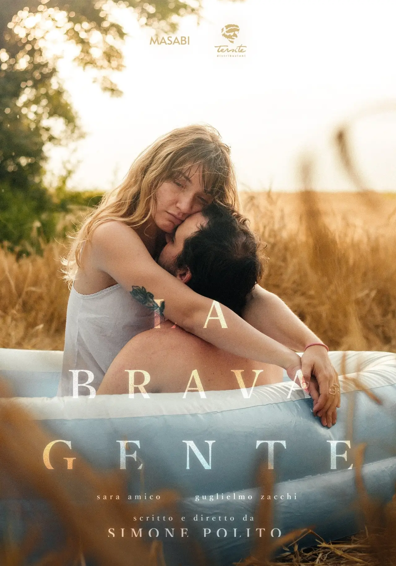 Plakat filmowy "La brava gente"