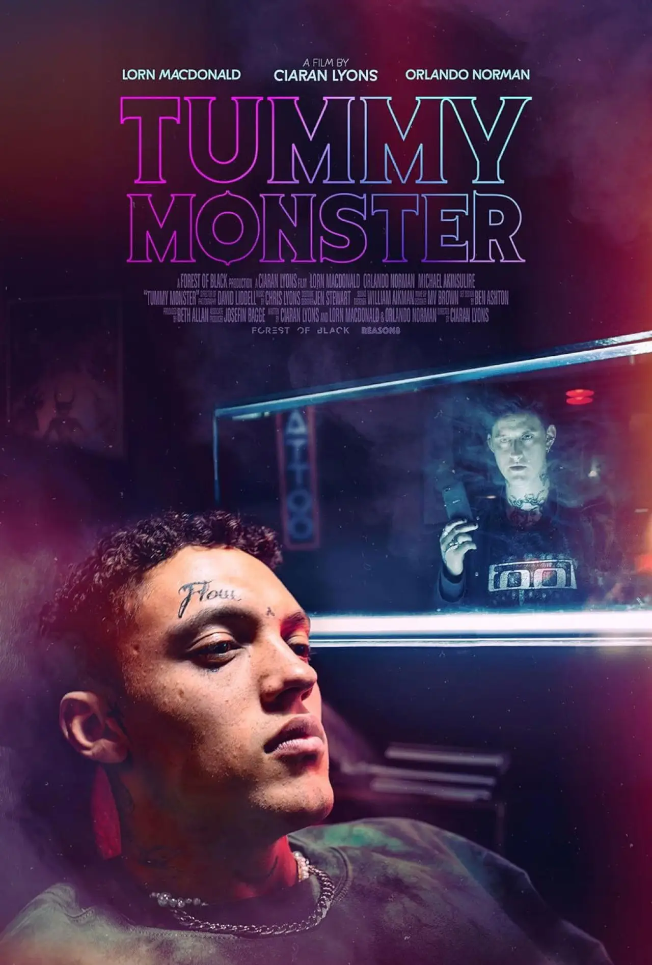 Plakat filmowy "Tummy Monster"