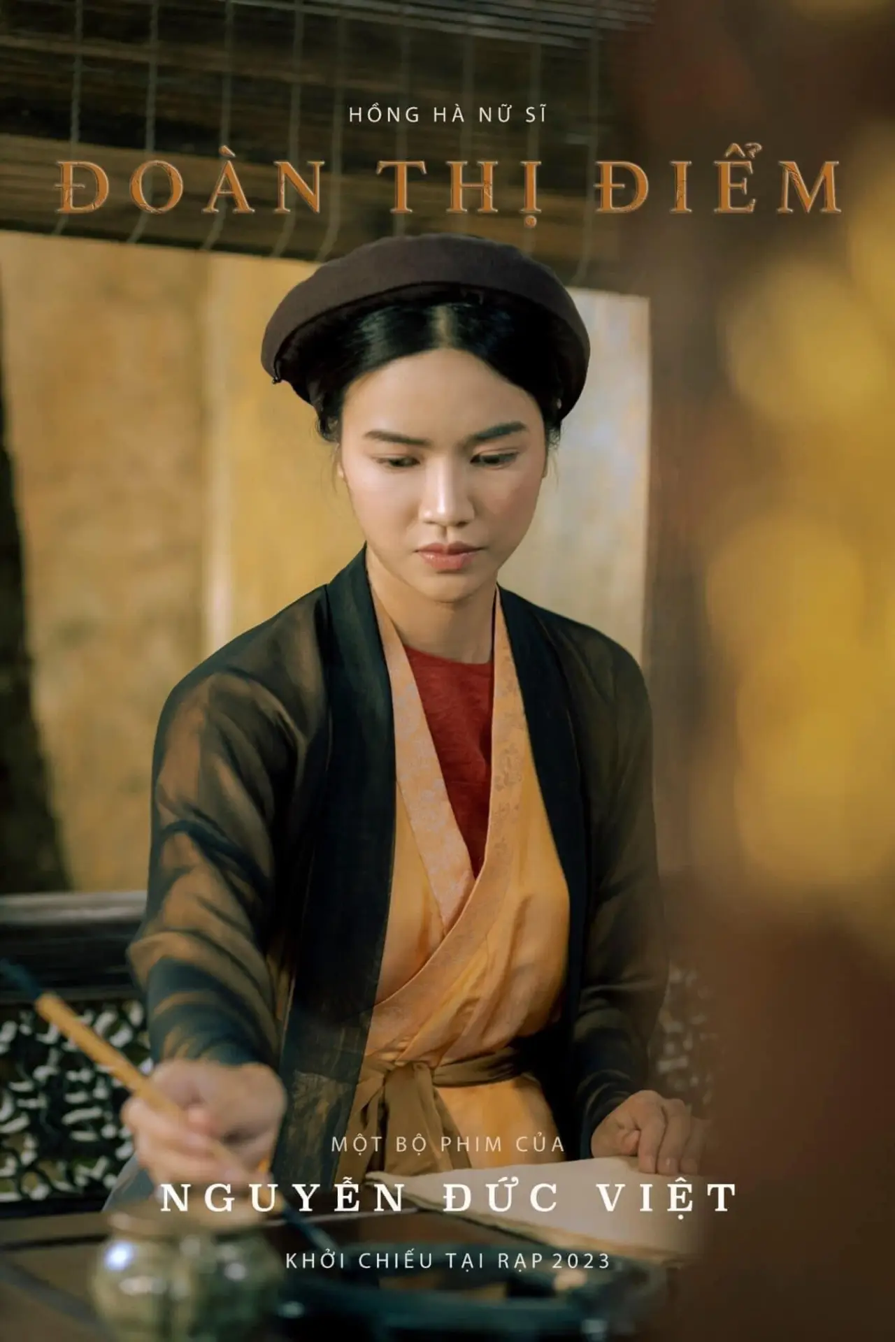 Plakat filmowy "Hồng Hà nữ sĩ"