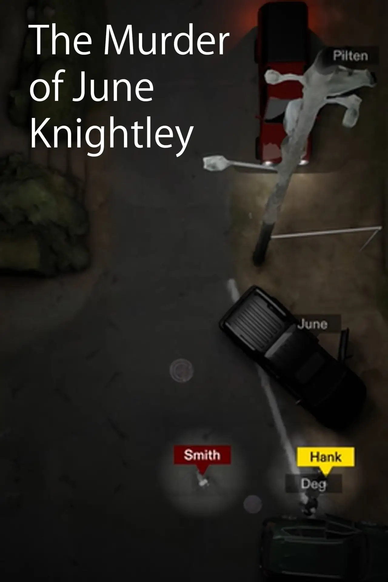 Plakat filmowy "The Murder of June Knightly"
