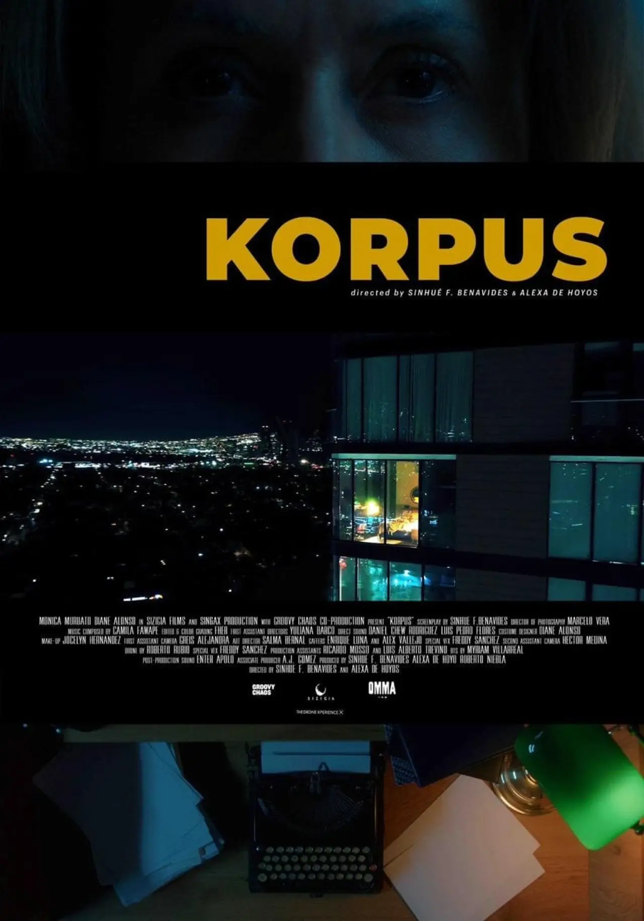 Plakat filmowy "KORPUS"