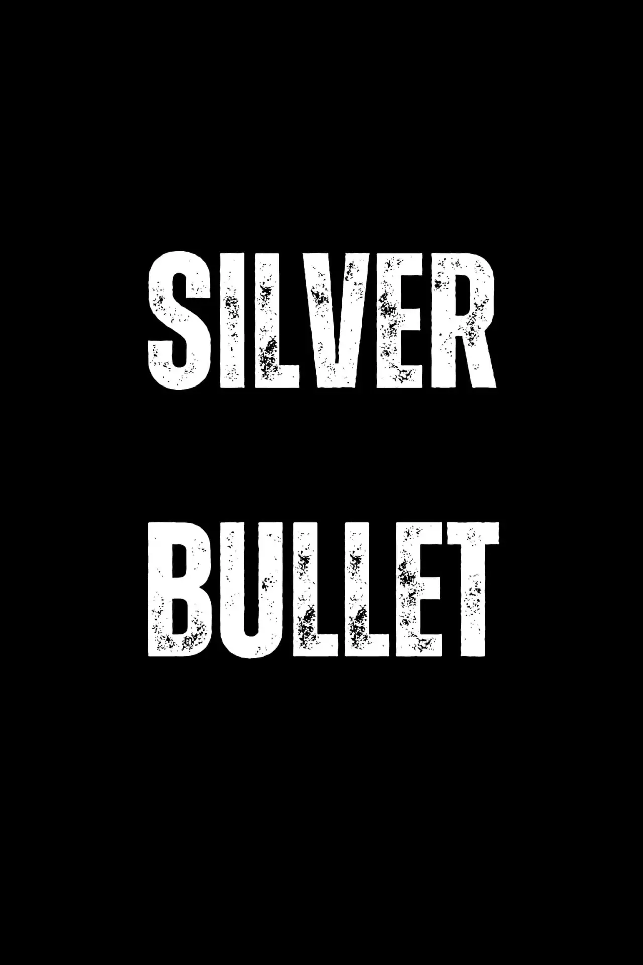 Plakat filmowy "Silver Bullet"