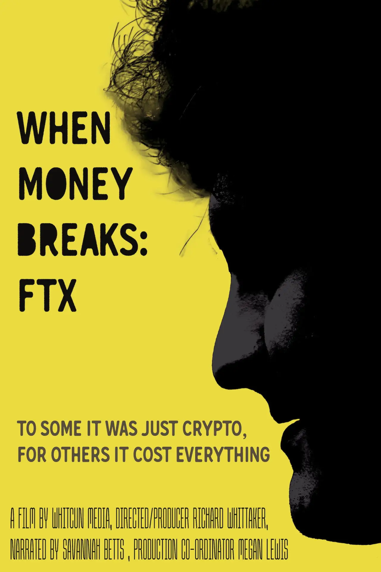 Plakat filmowy "When Money Breaks: FTX"