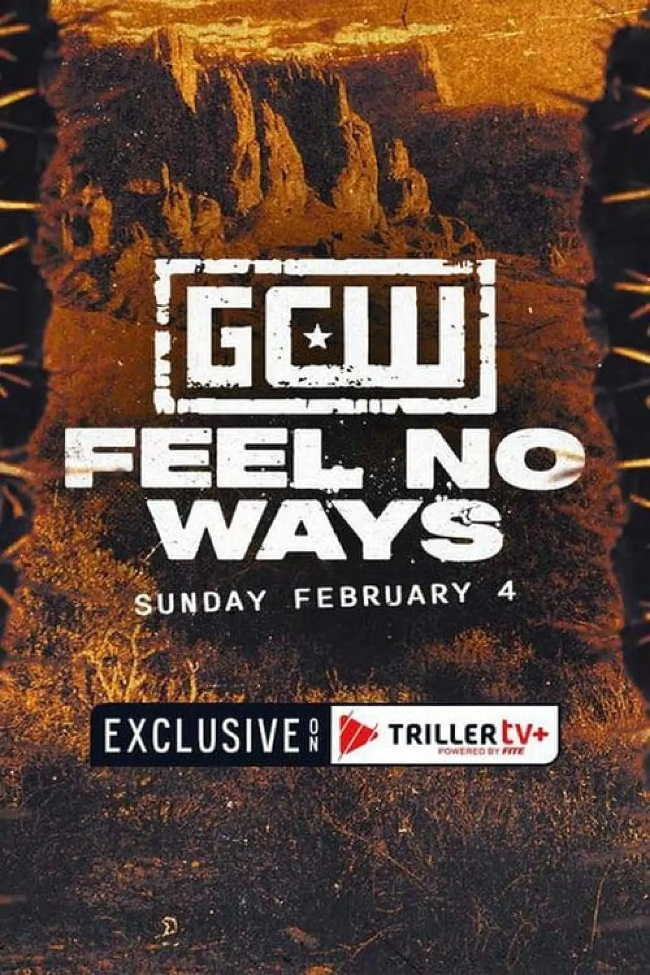 Plakat filmowy "GCW: Feel No Ways 2024"
