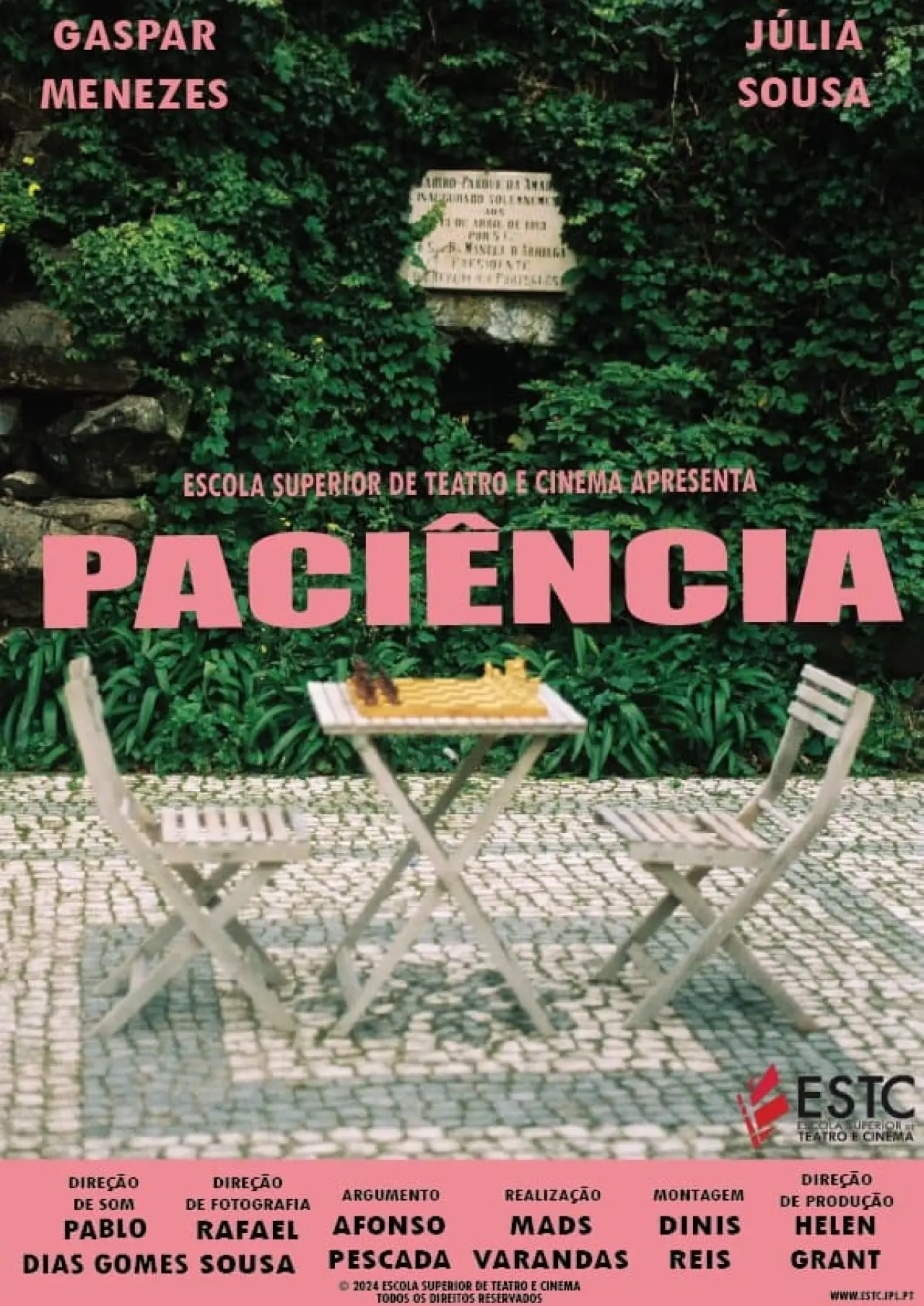 Plakat filmowy "Paciência"